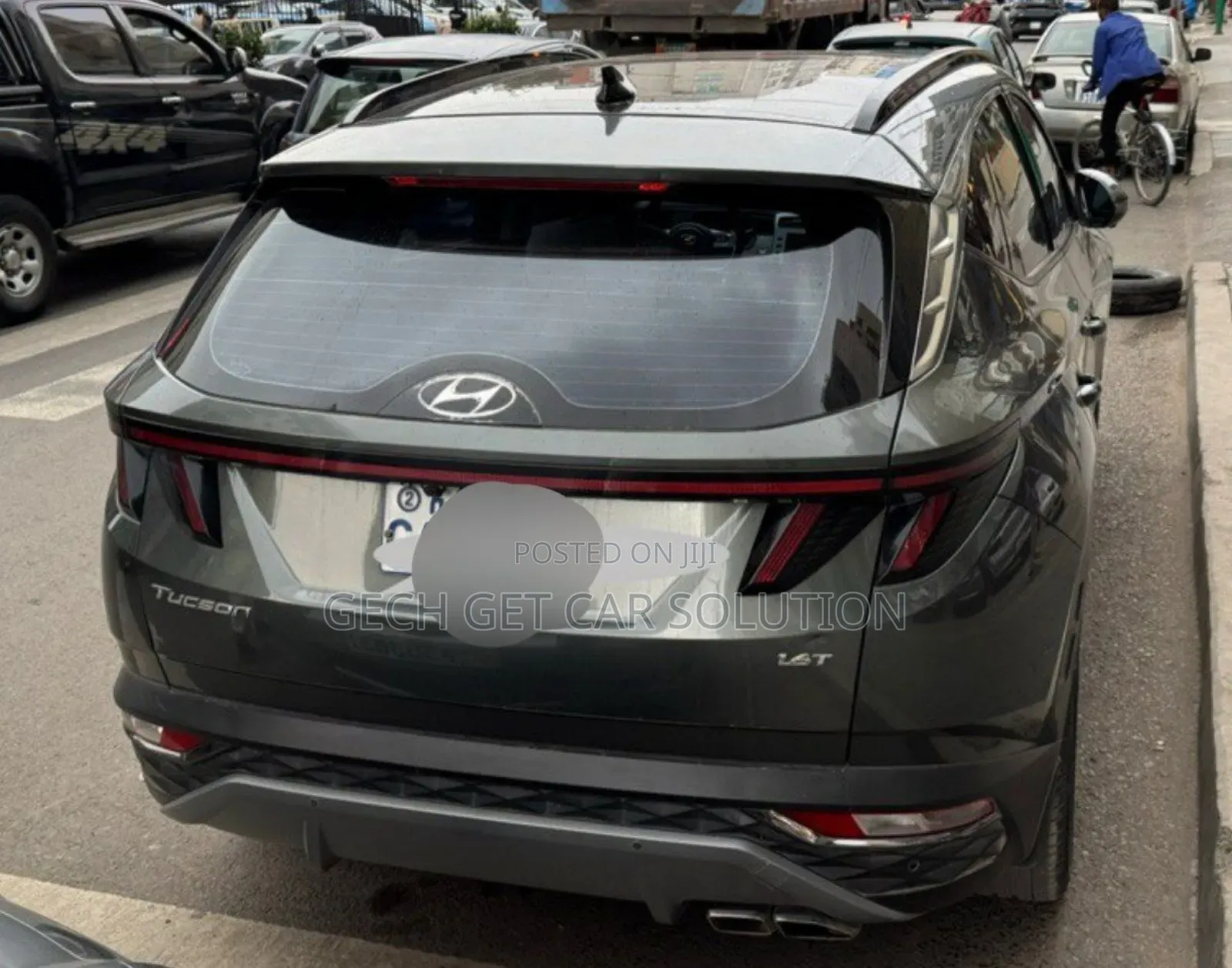 Hyundai Tucson 2023 Green