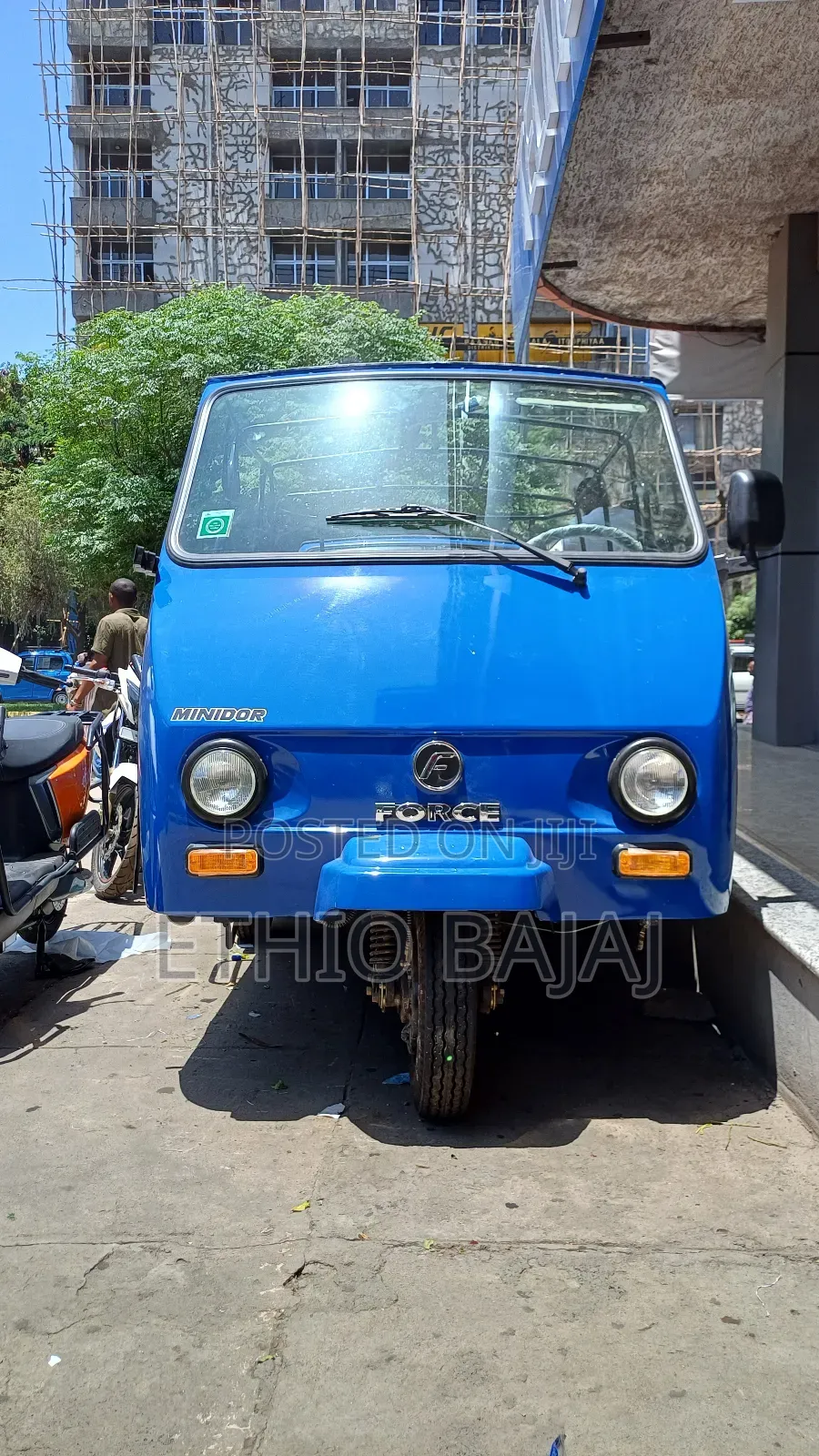 New Bajaj 2024 Blue