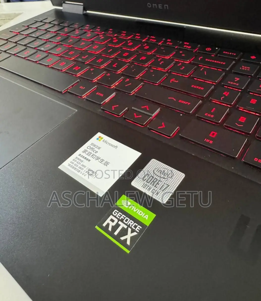 New Laptop HP Omen 15 16GB Intel Core I7 SSD 1T