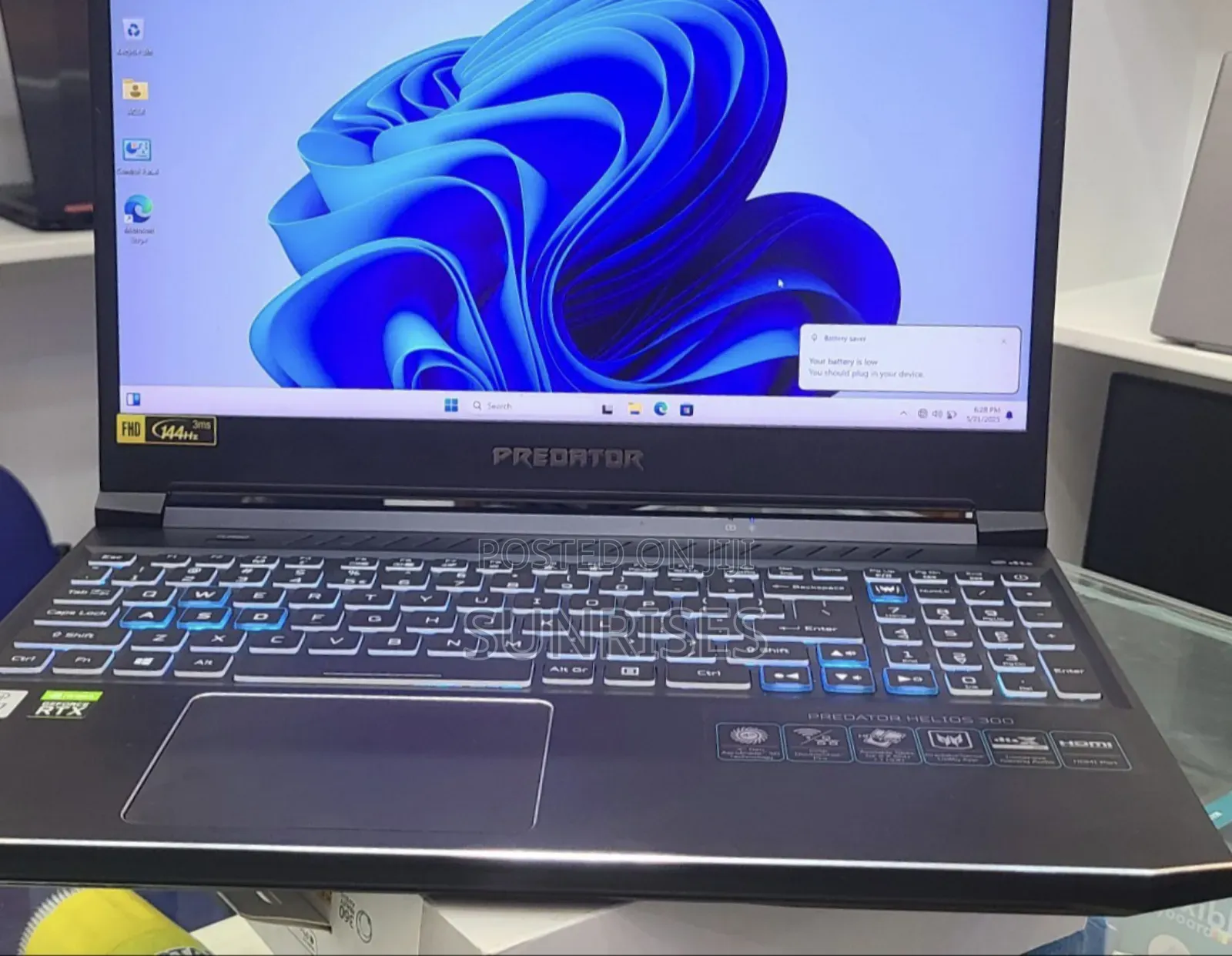 New Laptop Acer Predator Helios 300 16GB Intel Core I7 SSD 512GB