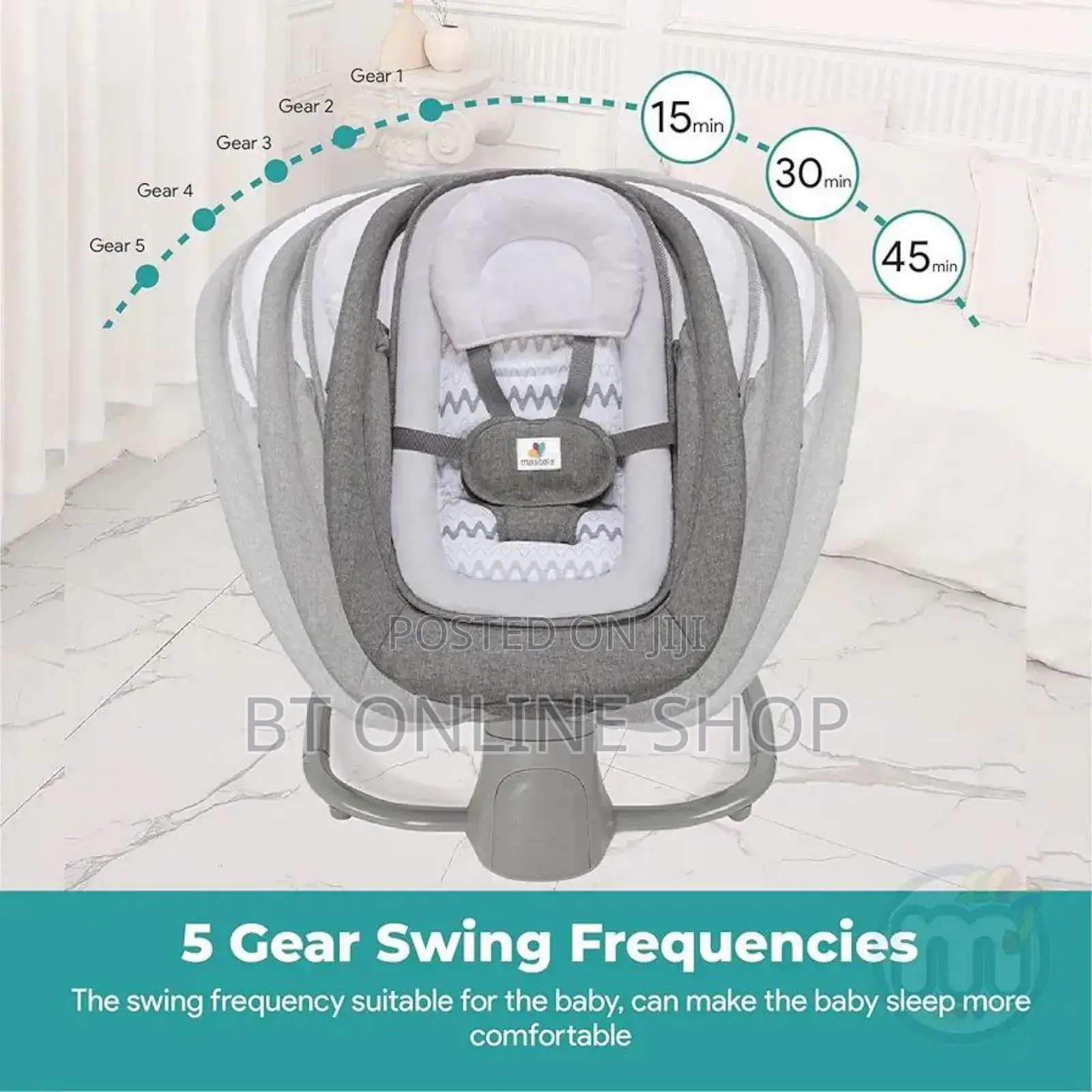 Mastela Deluxe Multi-Functional Bassinet