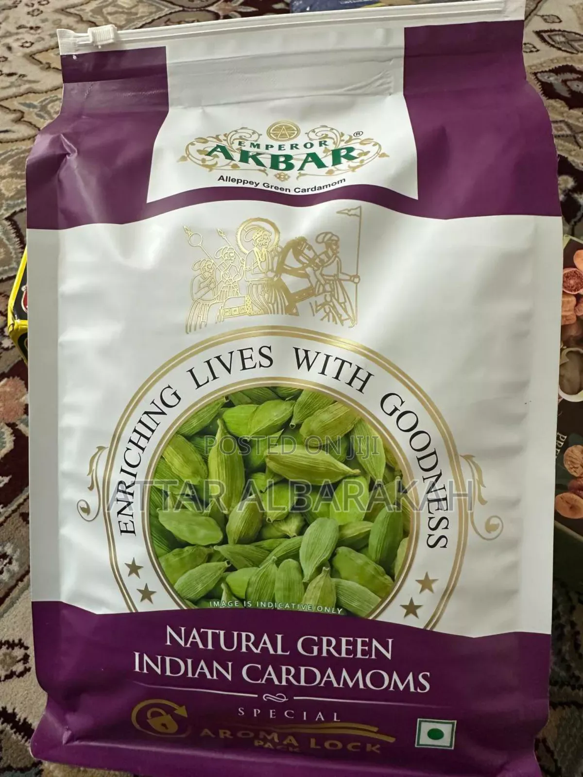 Natural Green Indian Cardamoms