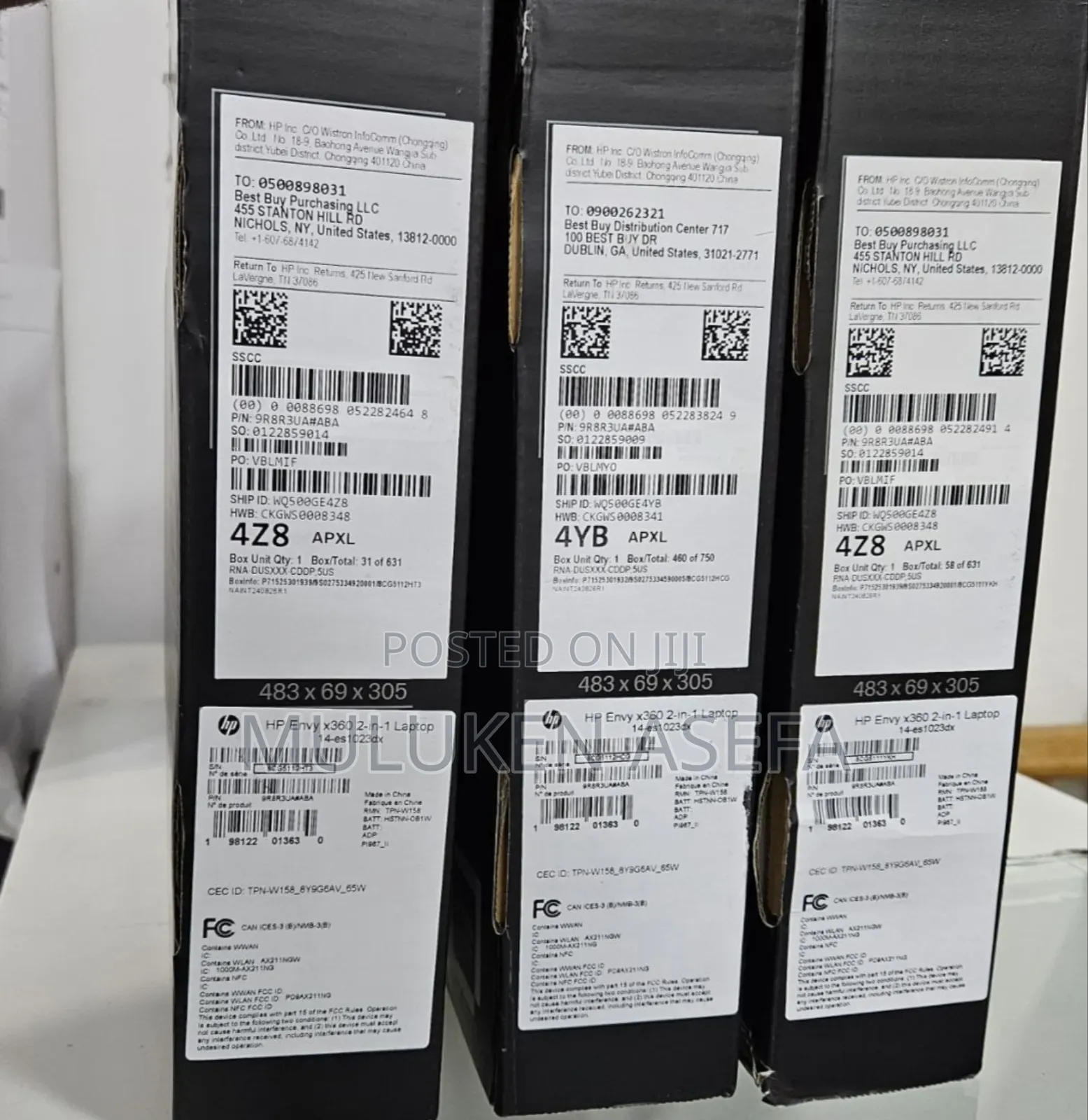 New Laptop HP Envy X360 16GB AMD Ryzen 7 SSD 512GB