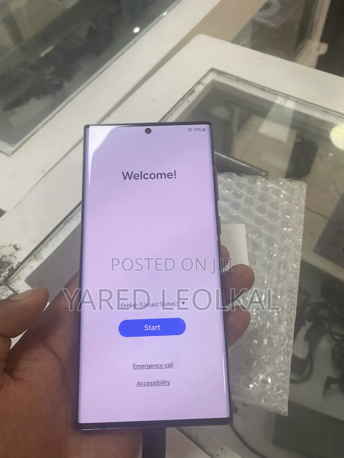 New Samsung Galaxy S22 Ultra 256 GB Purple