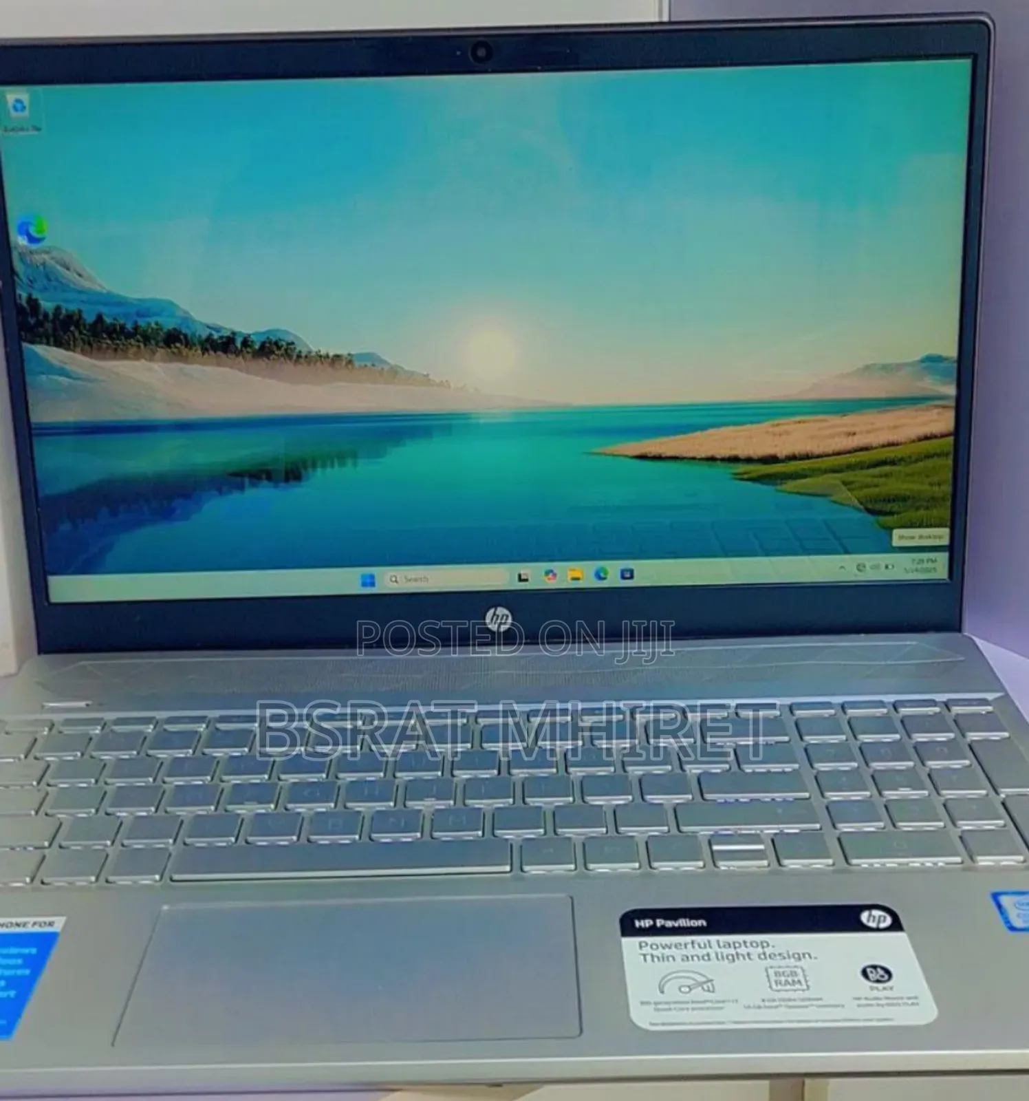 New Laptop HP Pavilion 15 8GB Intel Core I7 SSD 256GB