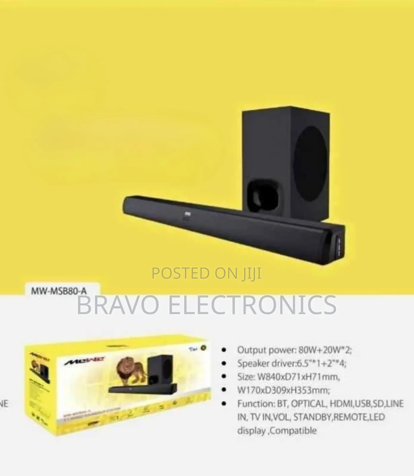 Mewe Sound Bar