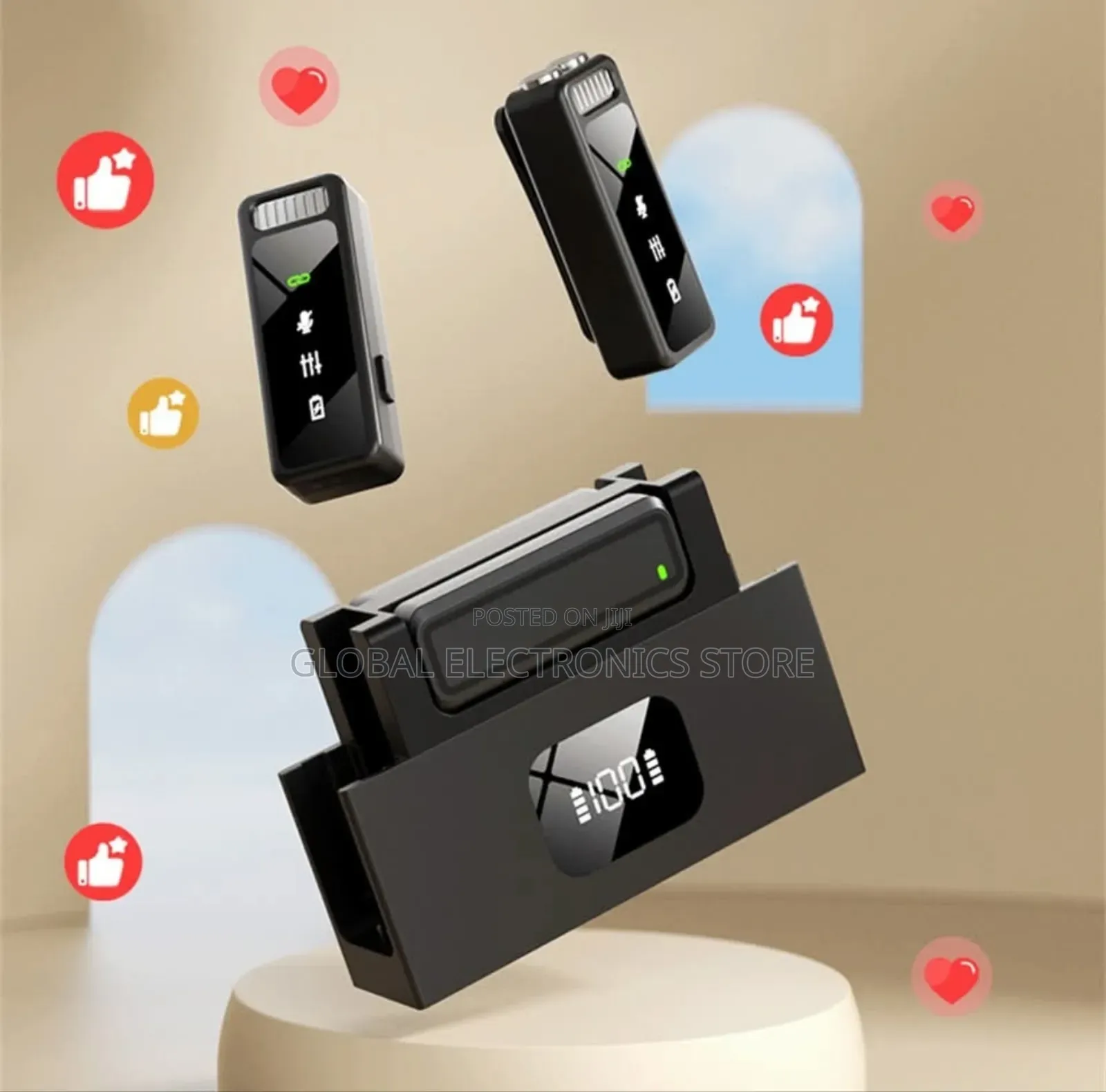 Cd Level Dual Microphone Lossless Audio (48 KHZ/24 Bit)