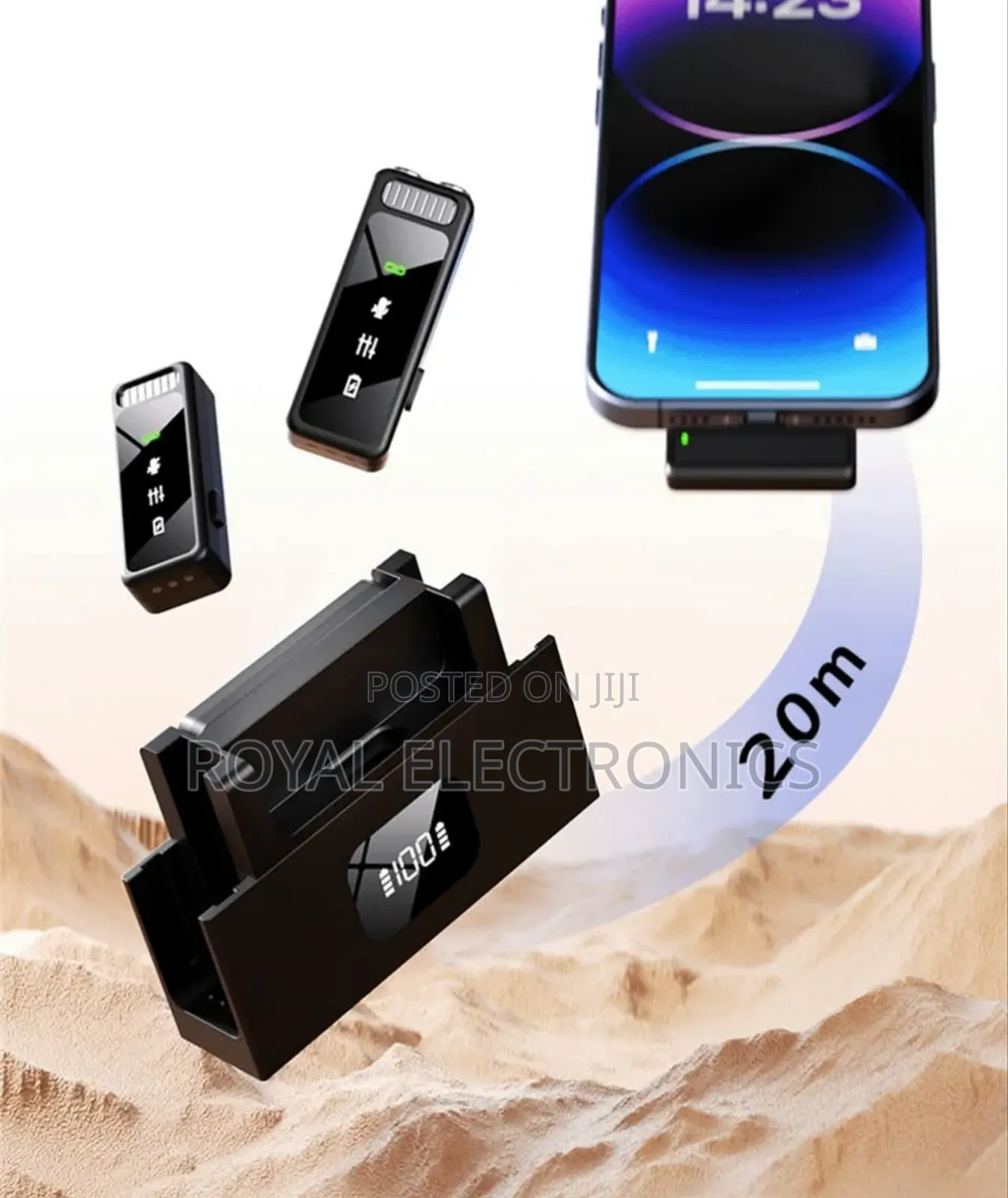 High Fidelity Dual Microphone With 3d Live Streaming Sound