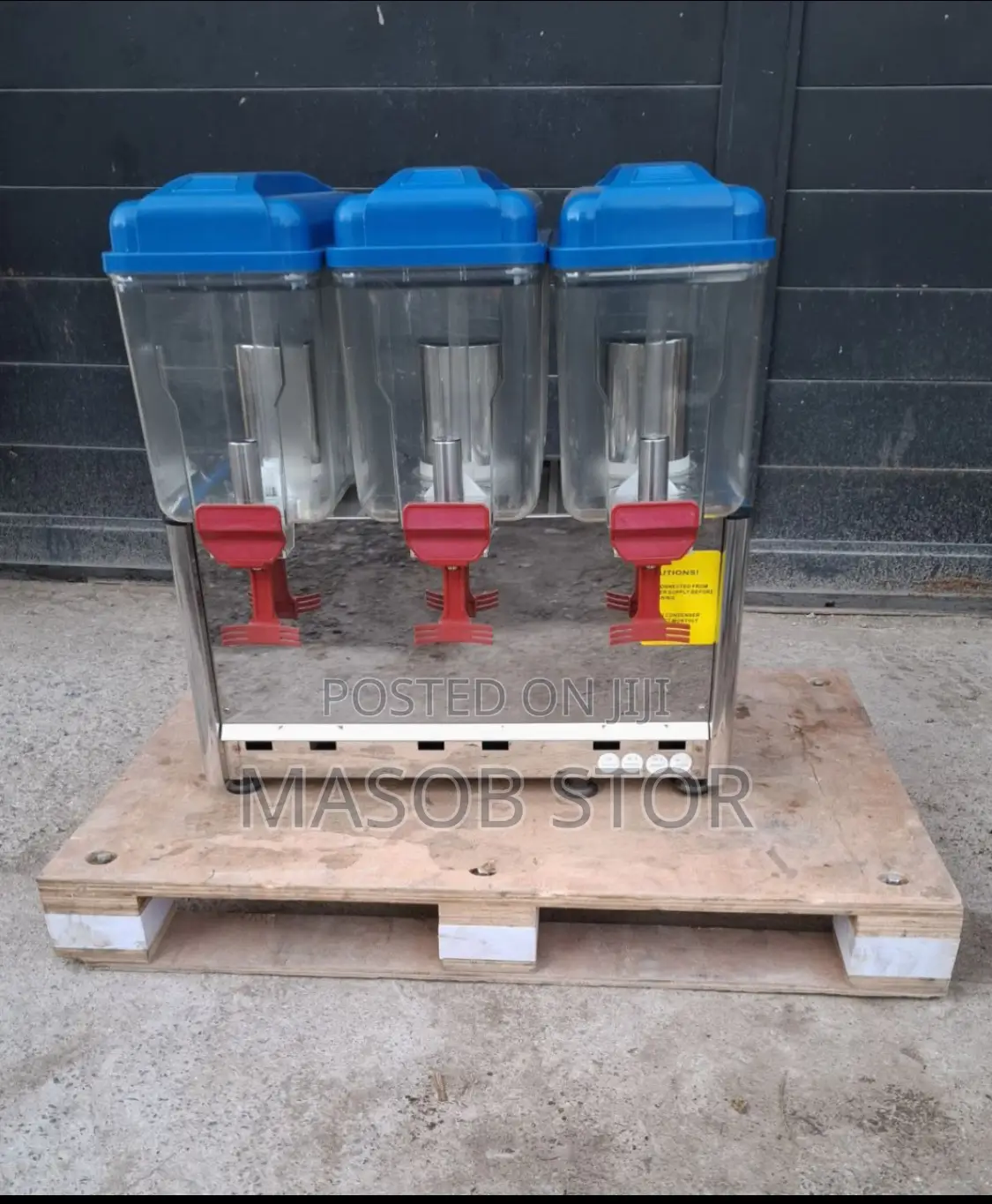 Commercial Juice Cooler Machine / የጁስ ማቀዝቀዣ እና መቅጃ