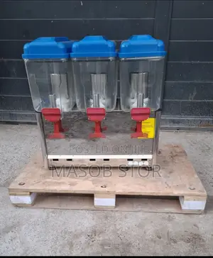 Photo - Commercial Juice Cooler Machine / የጁስ ማቀዝቀዣ እና መቅጃ