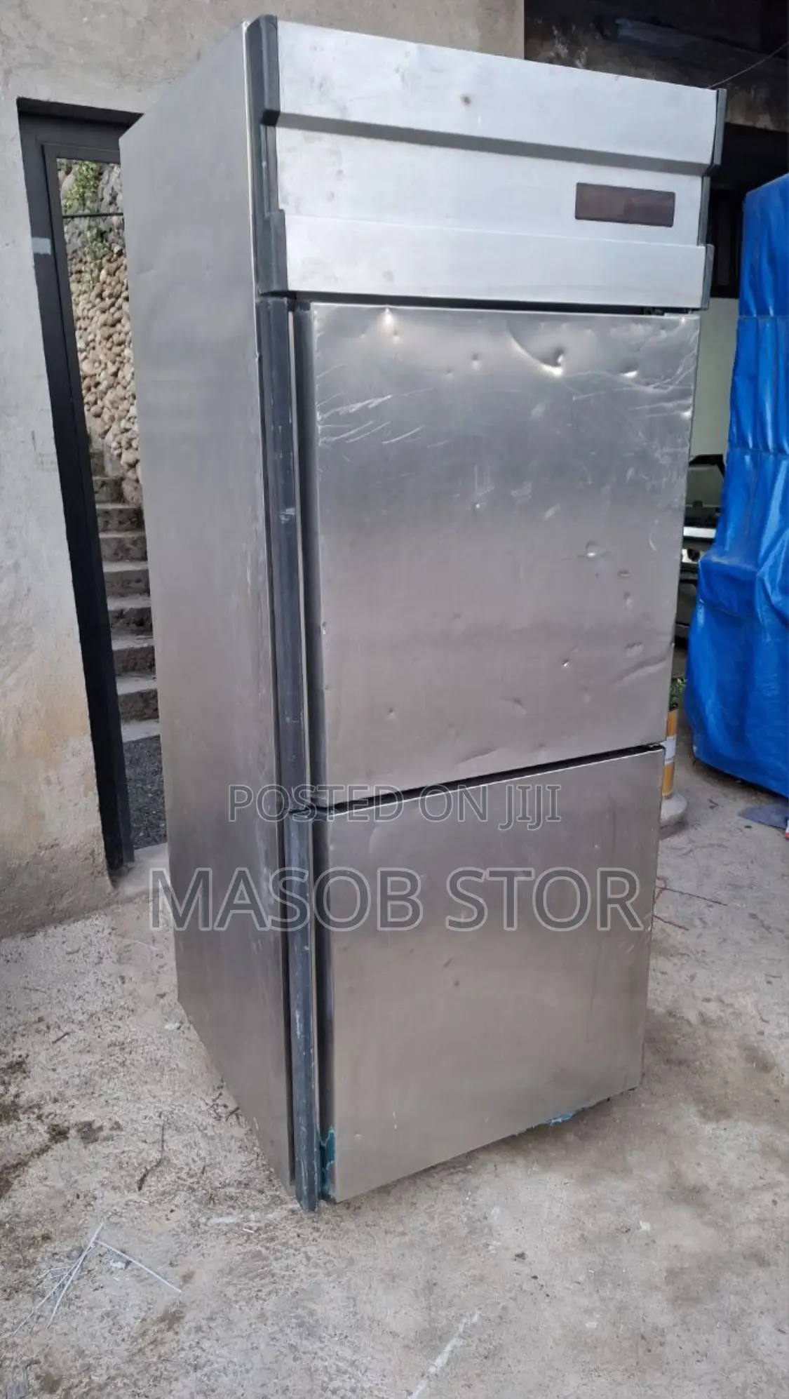 Stainless Standing Freezer Chiller / ፍሪጅ
