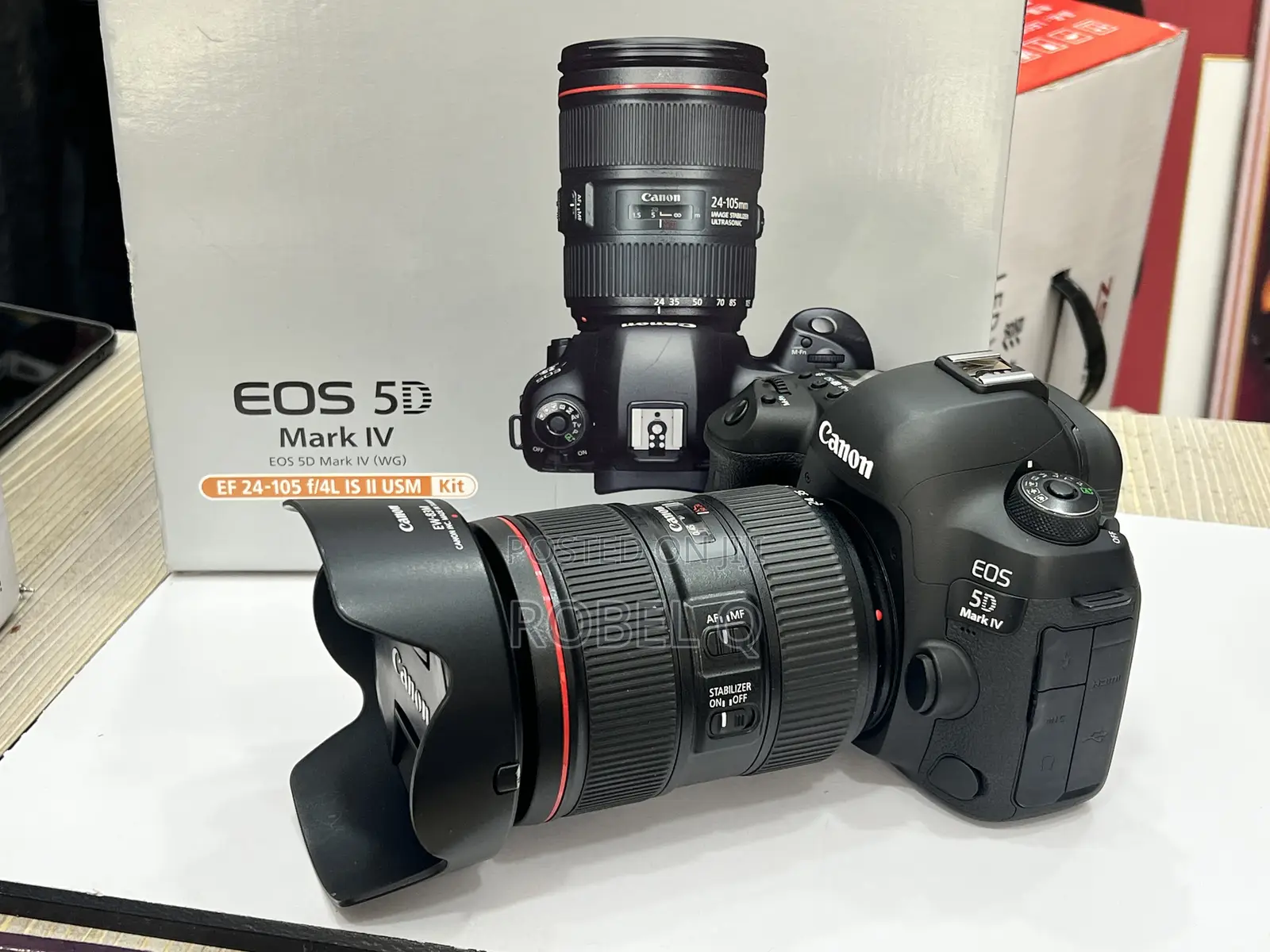 Canon 5d Mark 4 With 24-105mm Mark 2 Lens Japan