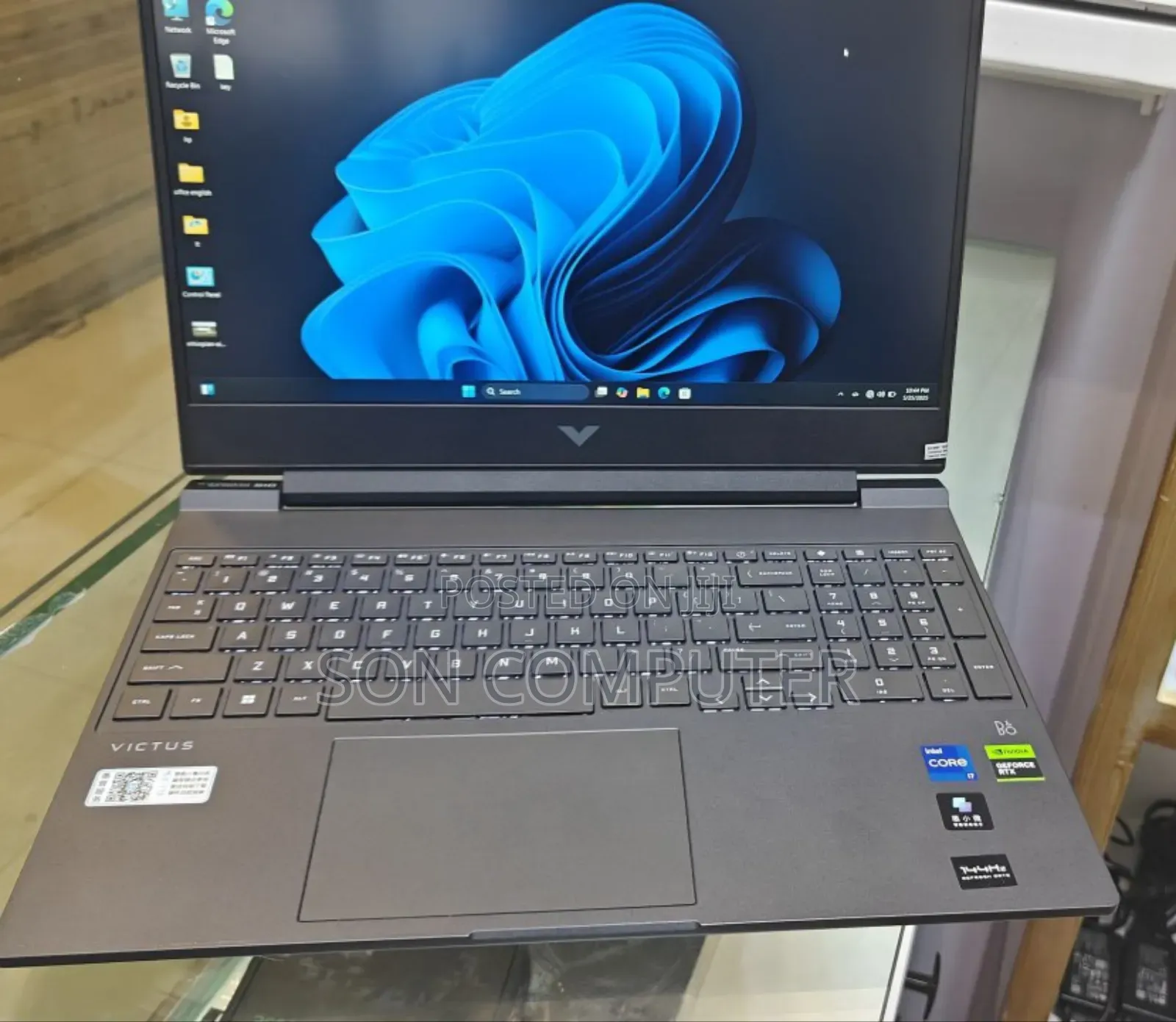 New Laptop HP Victus 16 16GB Intel Core I7 SSD 512GB