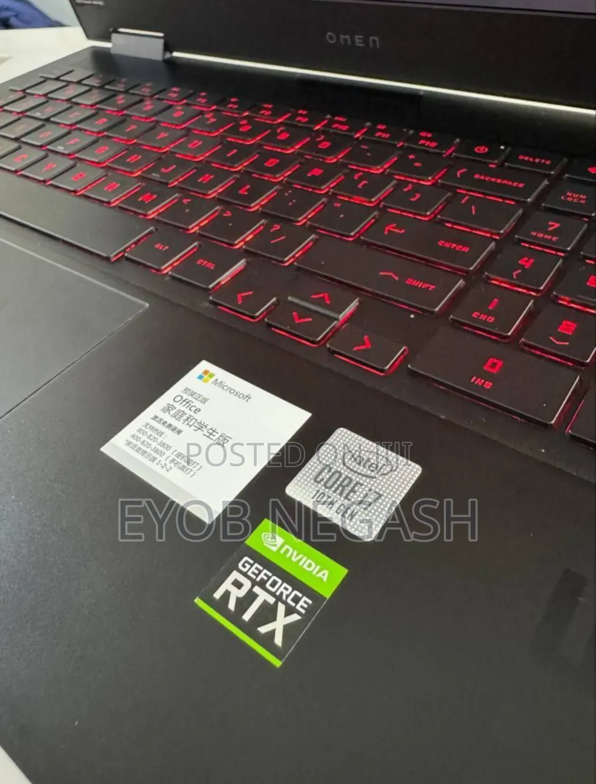 New Laptop HP Omen 15 16GB Intel Core I7 SSD 1T