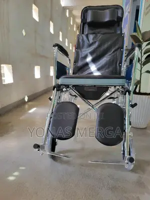 Toilet Wheelchairرىዊልቼር+Sleeping Position Commode Wheelchair