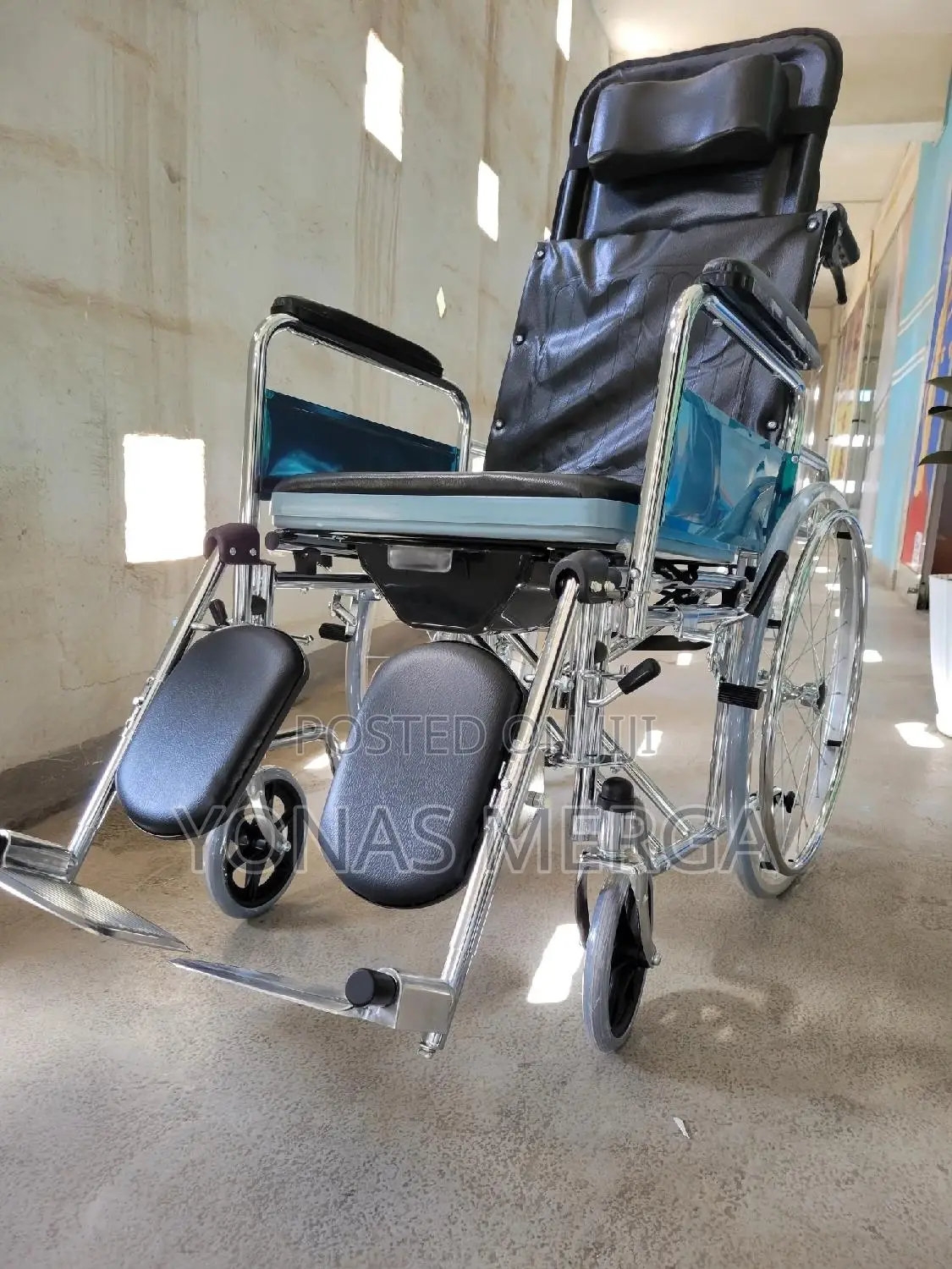 Multi-Function Fully Reclining Wheelchair٩٦wheelchair٥٥ዊልቼር