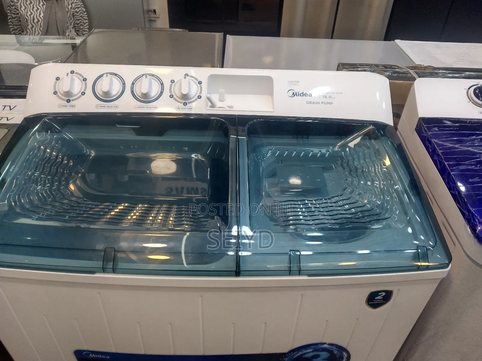 Midea 15kg Koppr Moter