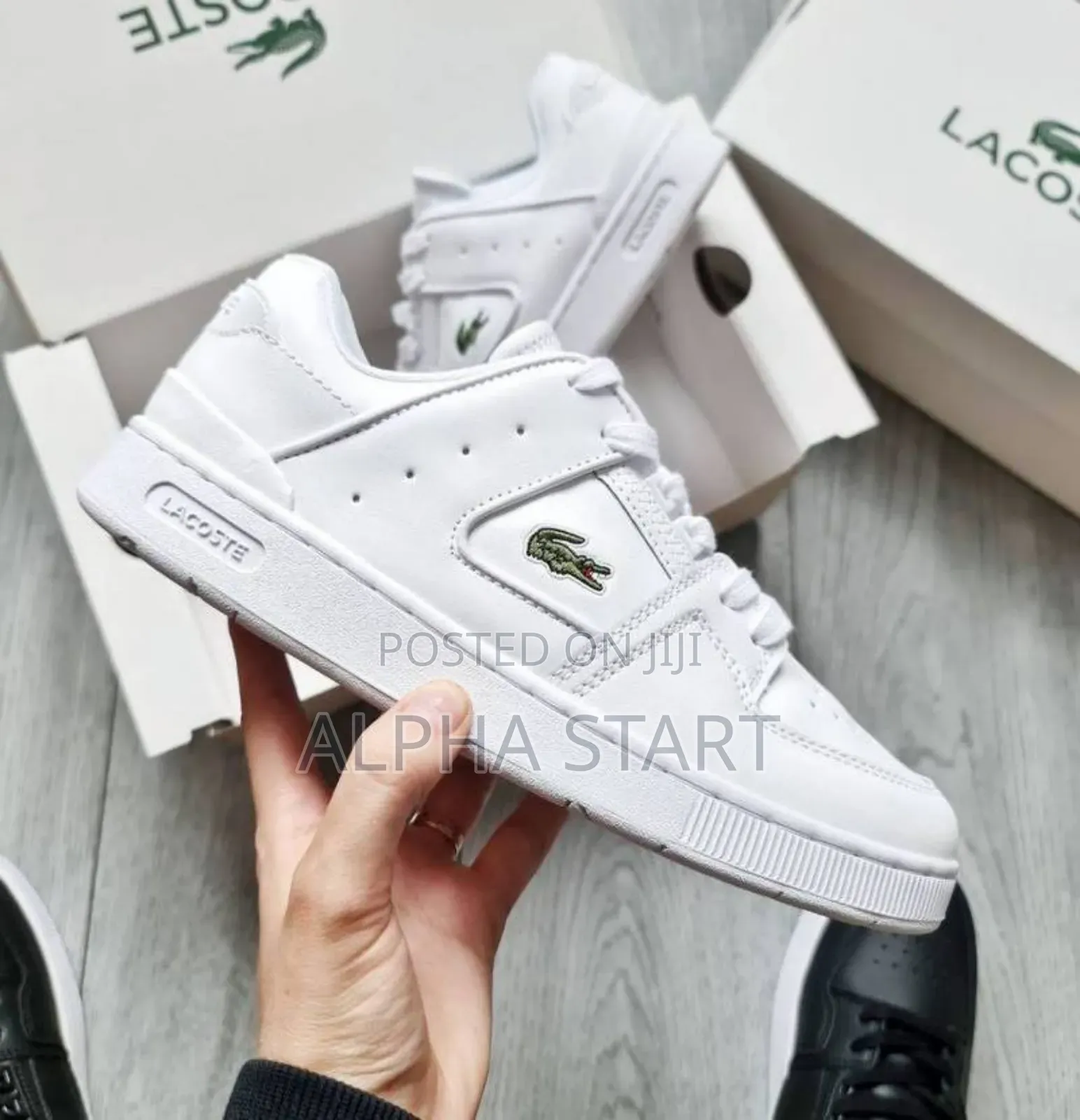 Lacoste Court Cage ‘Triple White’ Shoe