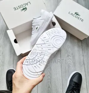 Lacoste Court Cage ‘Triple White’ Shoe