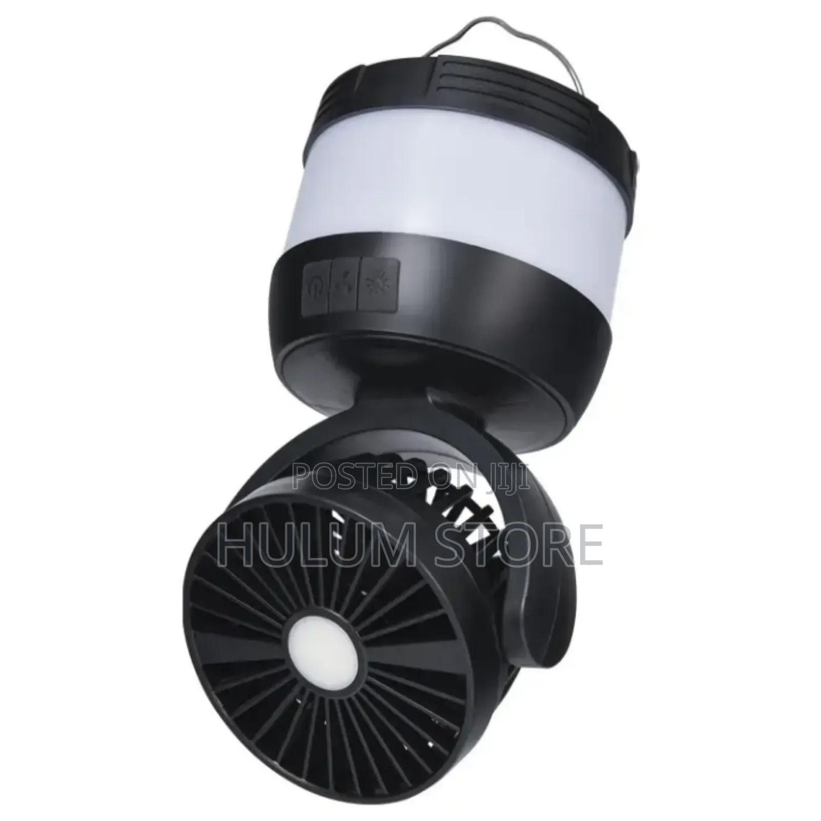 2in1 Fan With Camping Light Solar