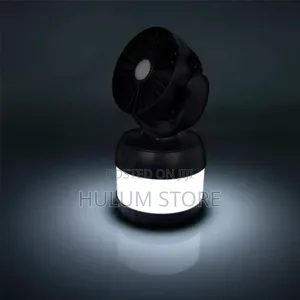 2in1 Fan With Camping Light Solar