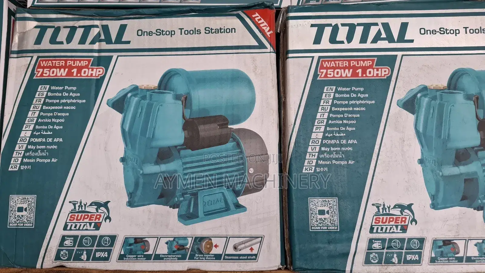 Total 1hp Automatic Self-Priming Pump