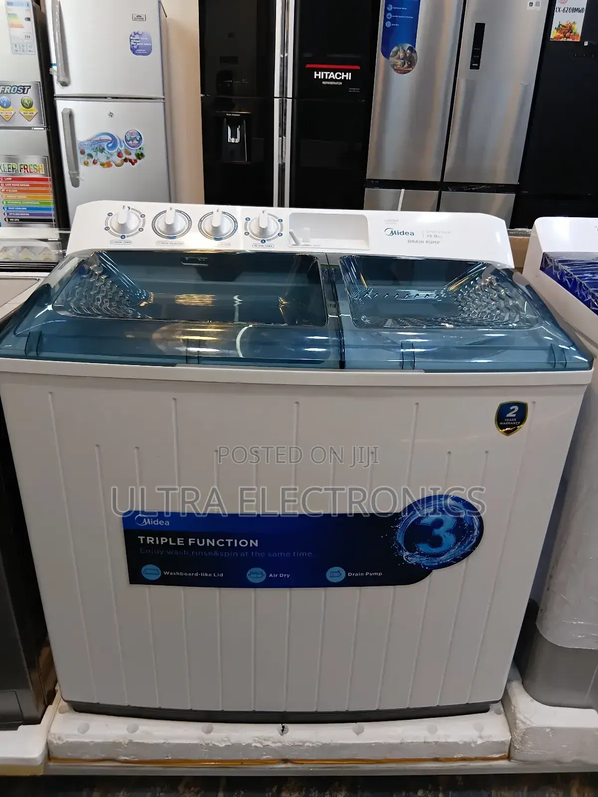 Midea Washing Machine 15.Kg