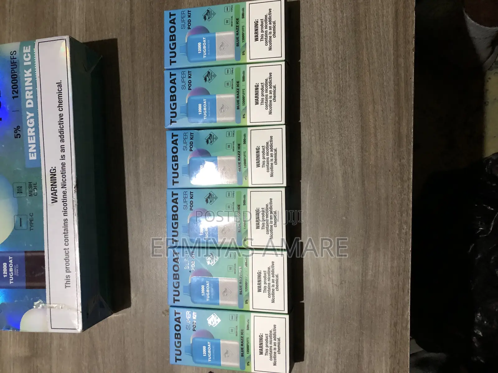 Tugboat Blue Razz Ice