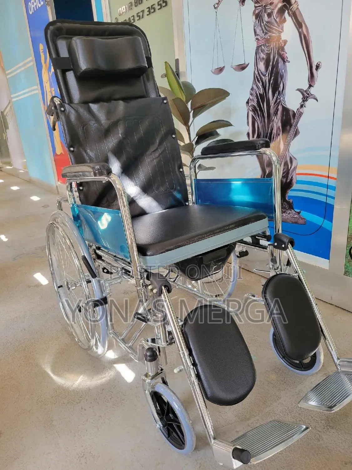 Commode Bucket Wheelchairغعtoilet Wheelchair☆*Wheelchair