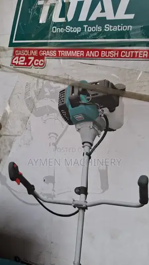 Total Gasoline Grass Trimmer Cutter 1.25kw 42.7cc ሳር ማጨጃ