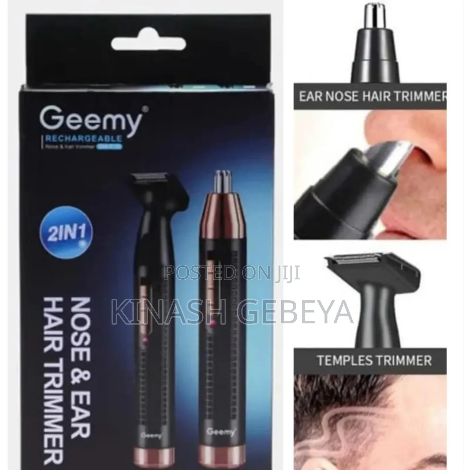 2in1 High Quality Geemy Hair Trimmer