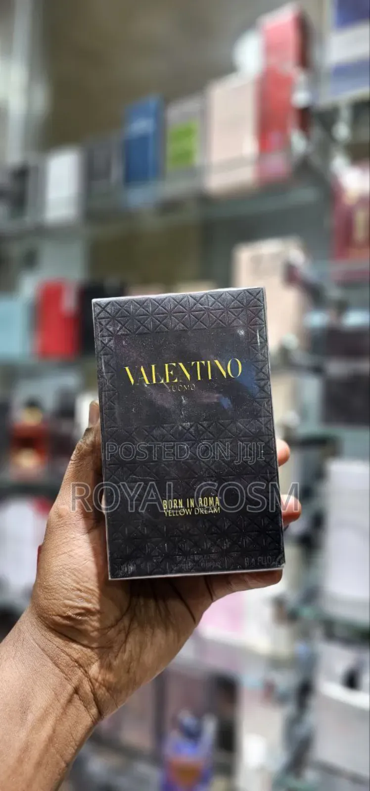 Valentino Oumo Born in Roma Yellow Dream for Him