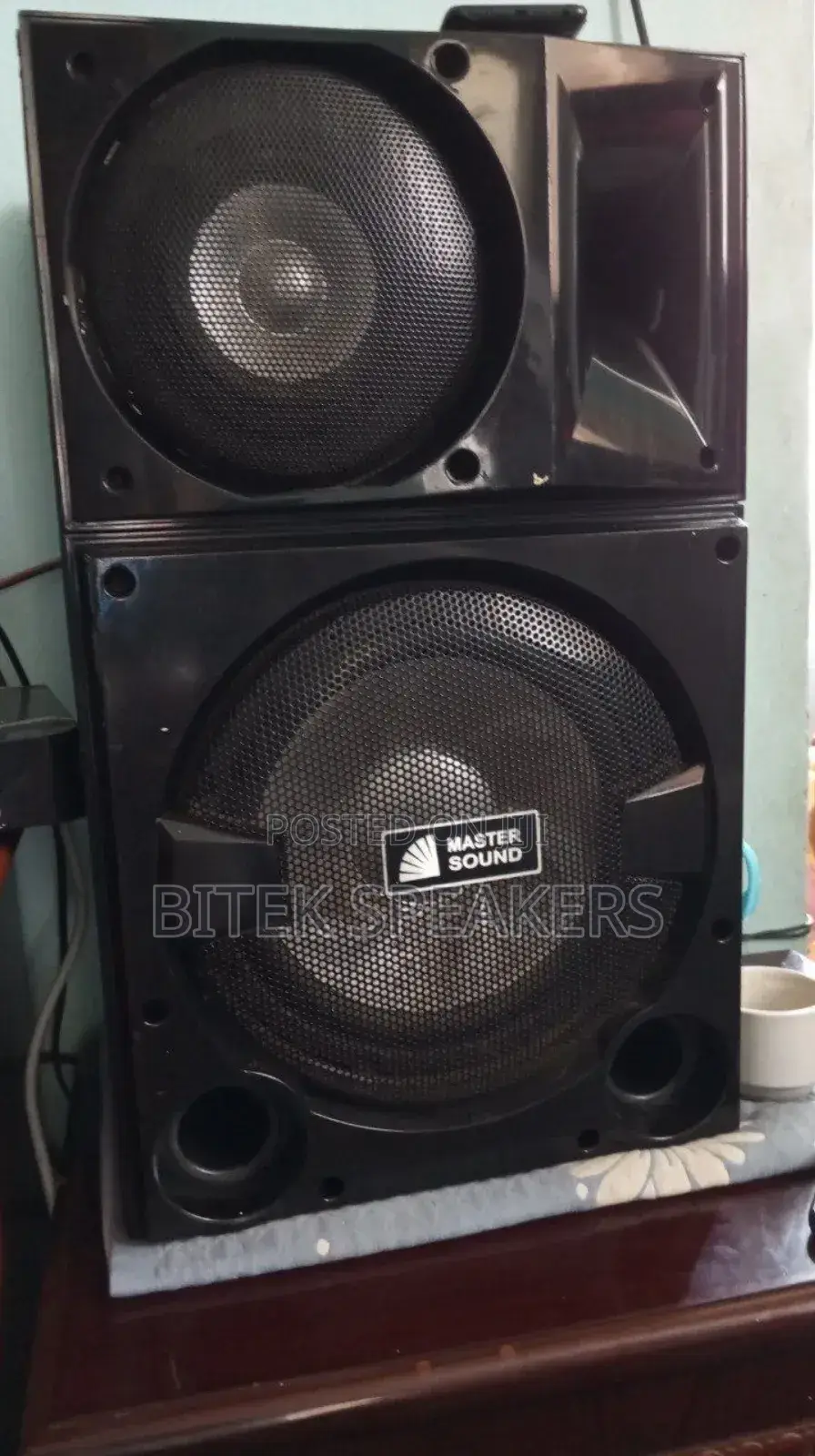 Master Sound Speakers With Two Side Speakers