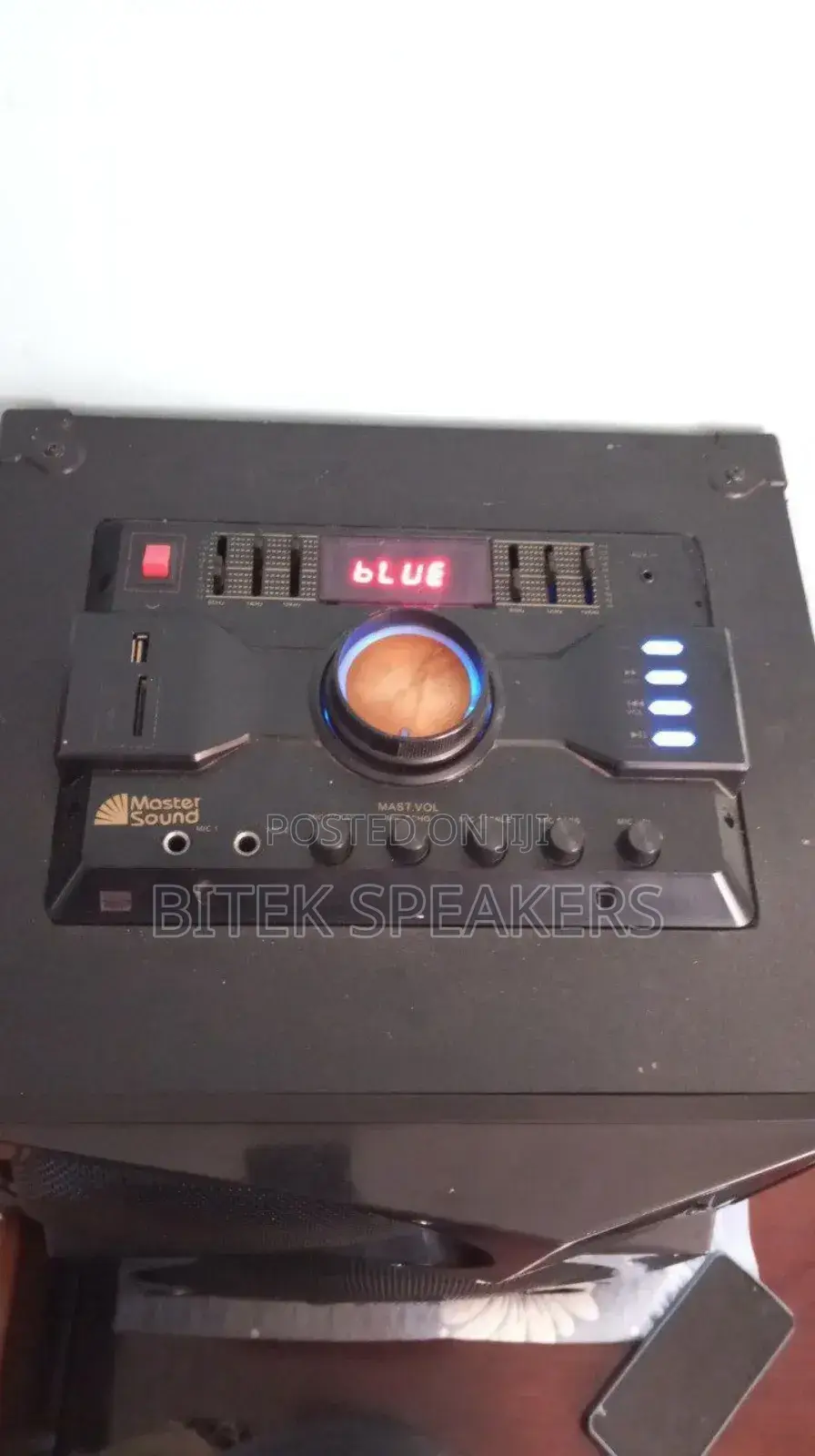 Master Sound Speakers With Two Side Speakers