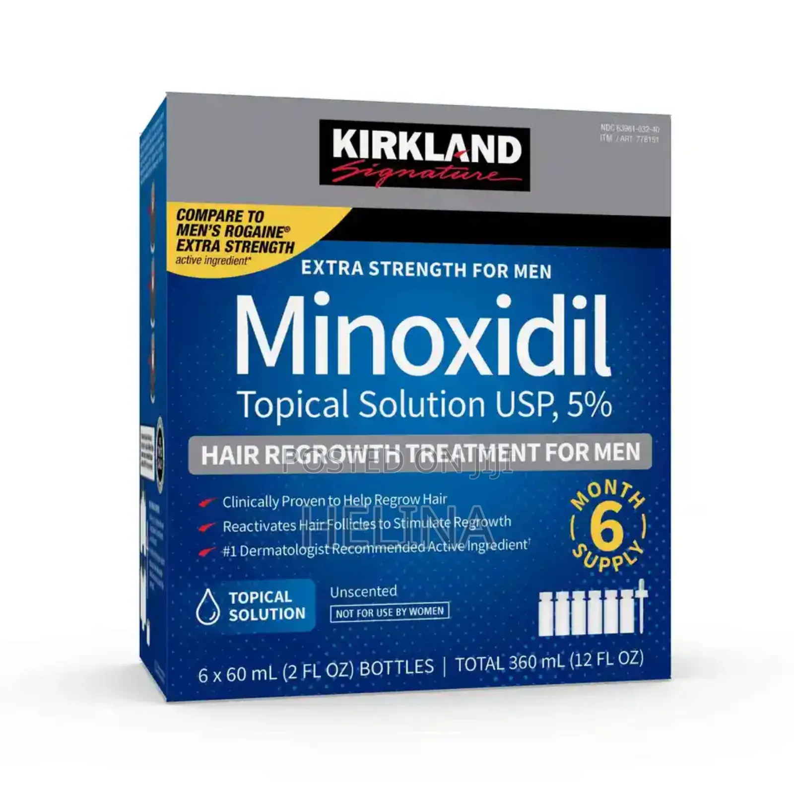 60ml the Original Kirkland Oil Minoxidil