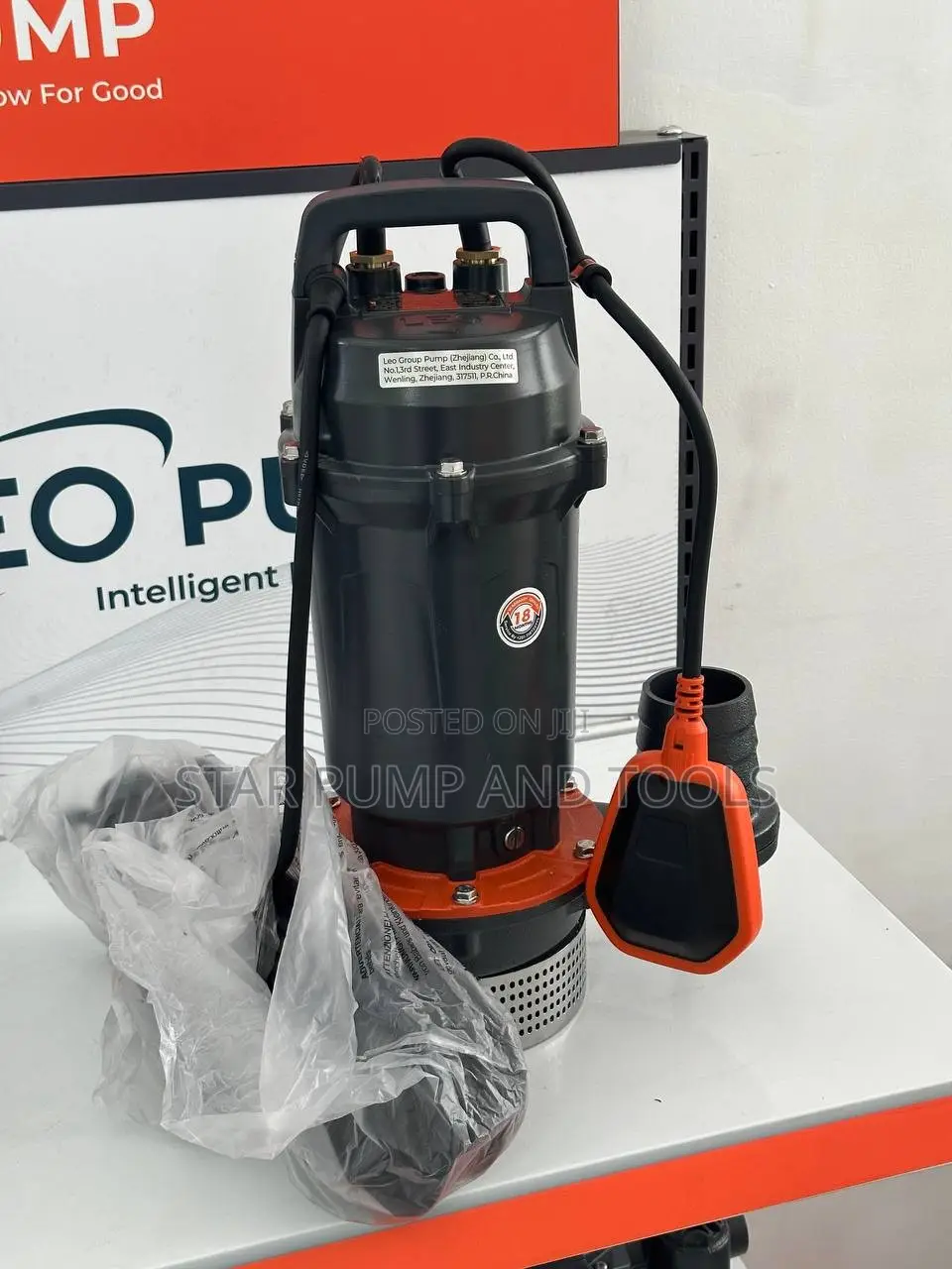 Leo QDX Submersible Pump 1.5 Hp