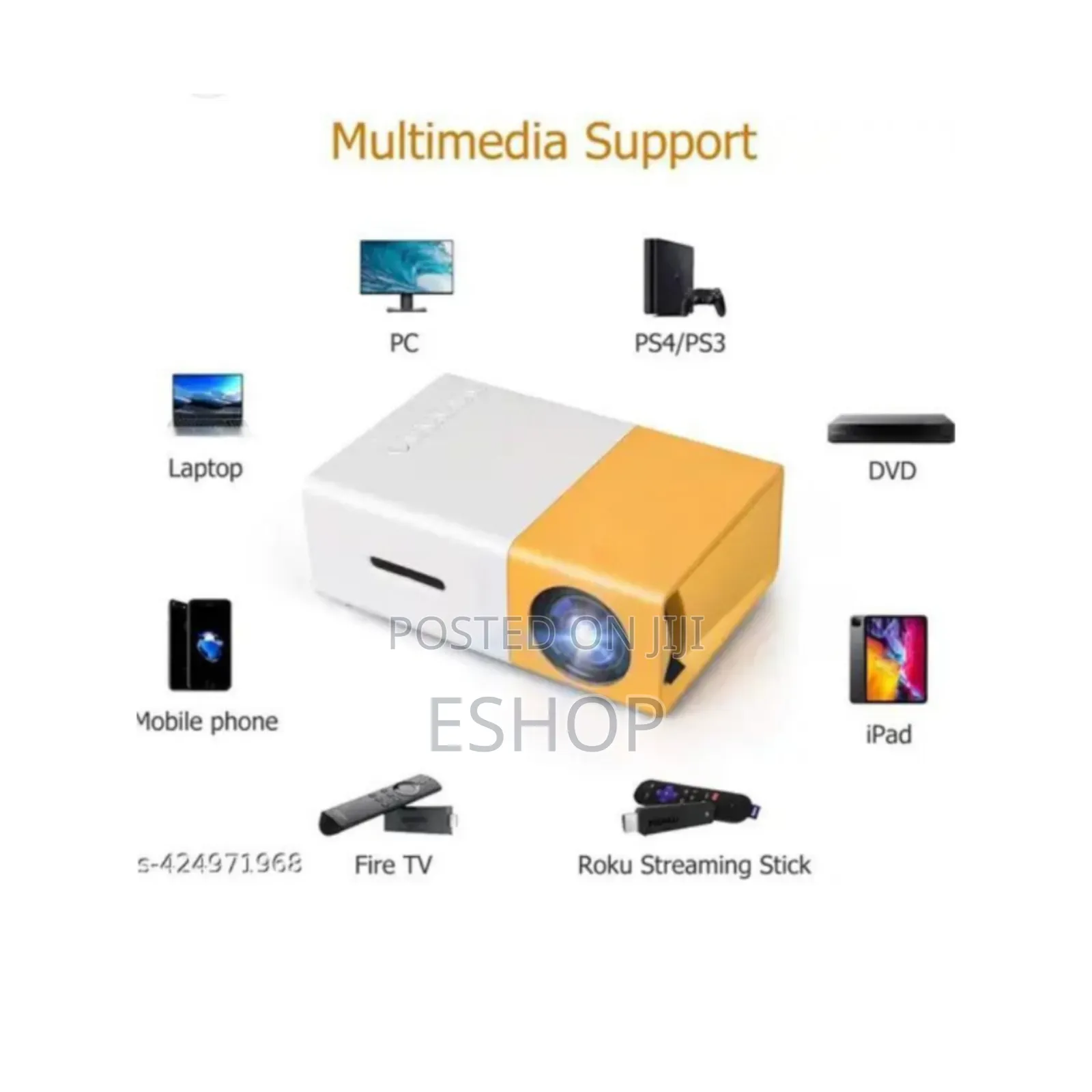 . **Borrego Led Projector – Long-Lasting Energy Efficient*