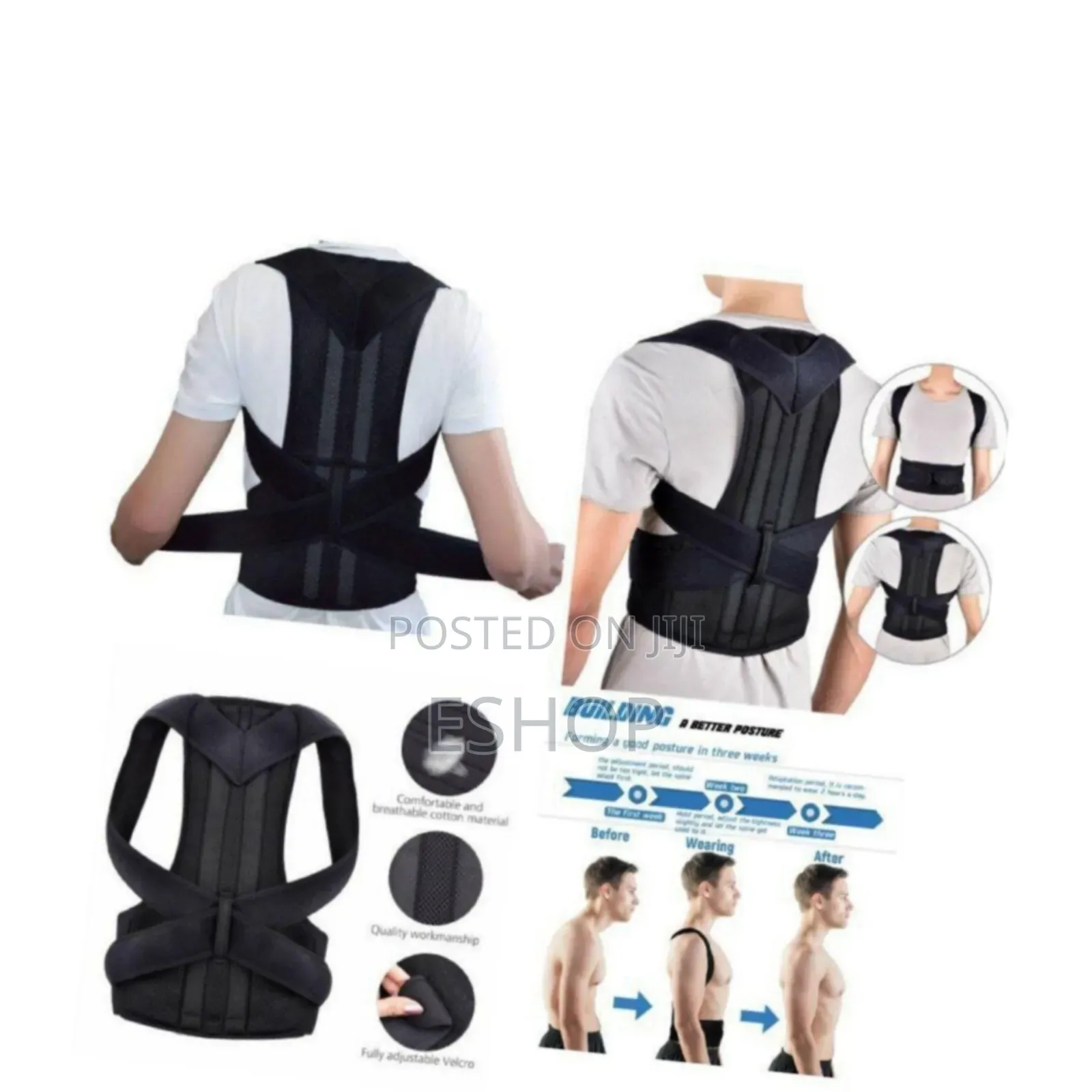 **Ergonomic Posture Corrector – Straighten Your Back Easily*