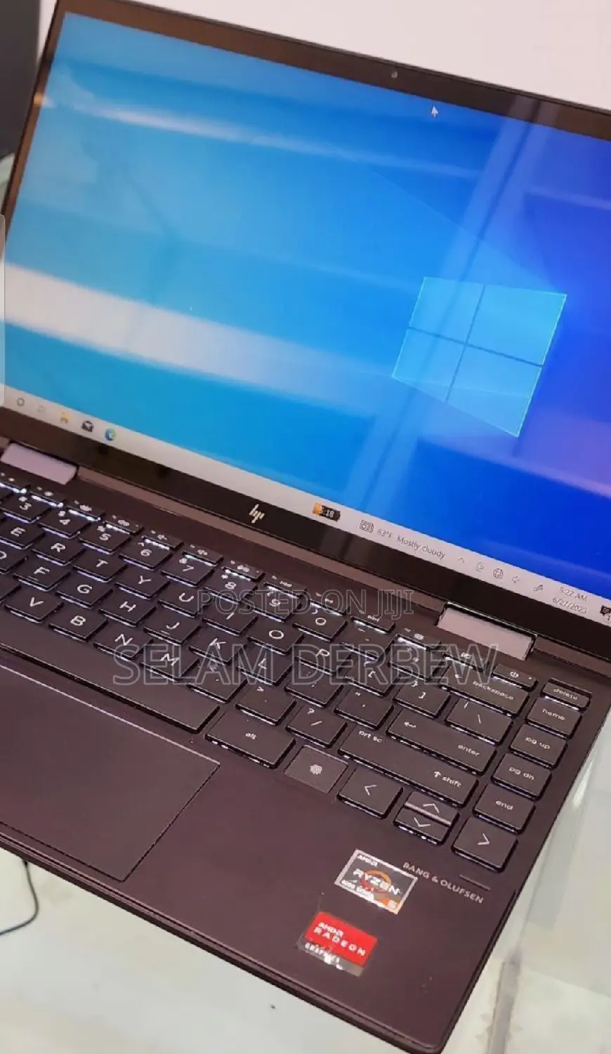 New Laptop HP Envy X360 8GB AMD Ryzen 5 SSD 256GB