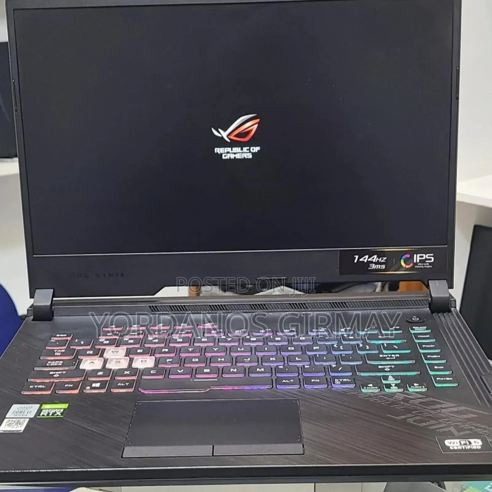 New Laptop Asus ROG Strix G15 16GB Intel Core I7 SSD 1T
