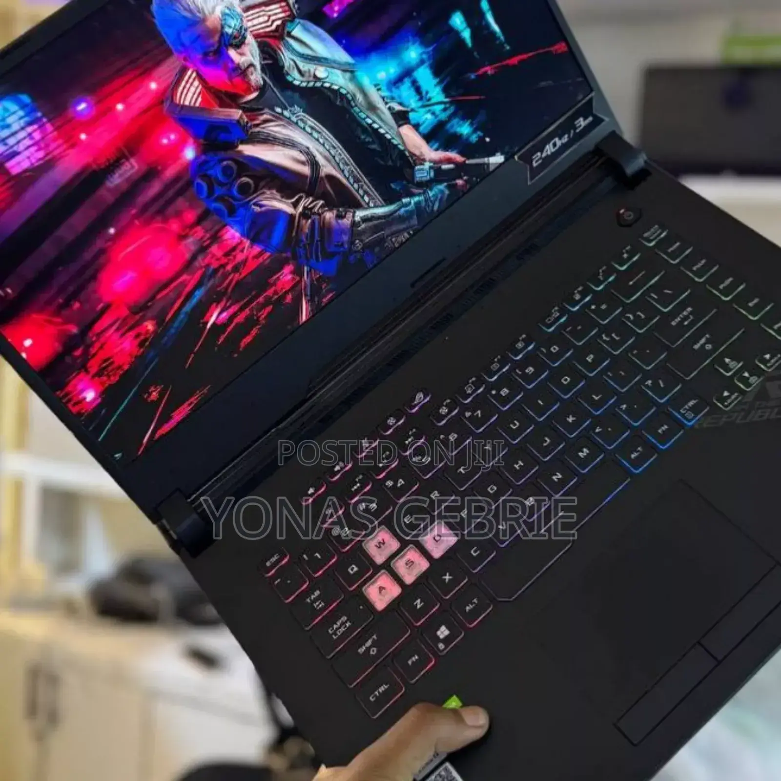 New Laptop Asus ROG Strix G15 16GB Intel Core I7 SSD 512GB