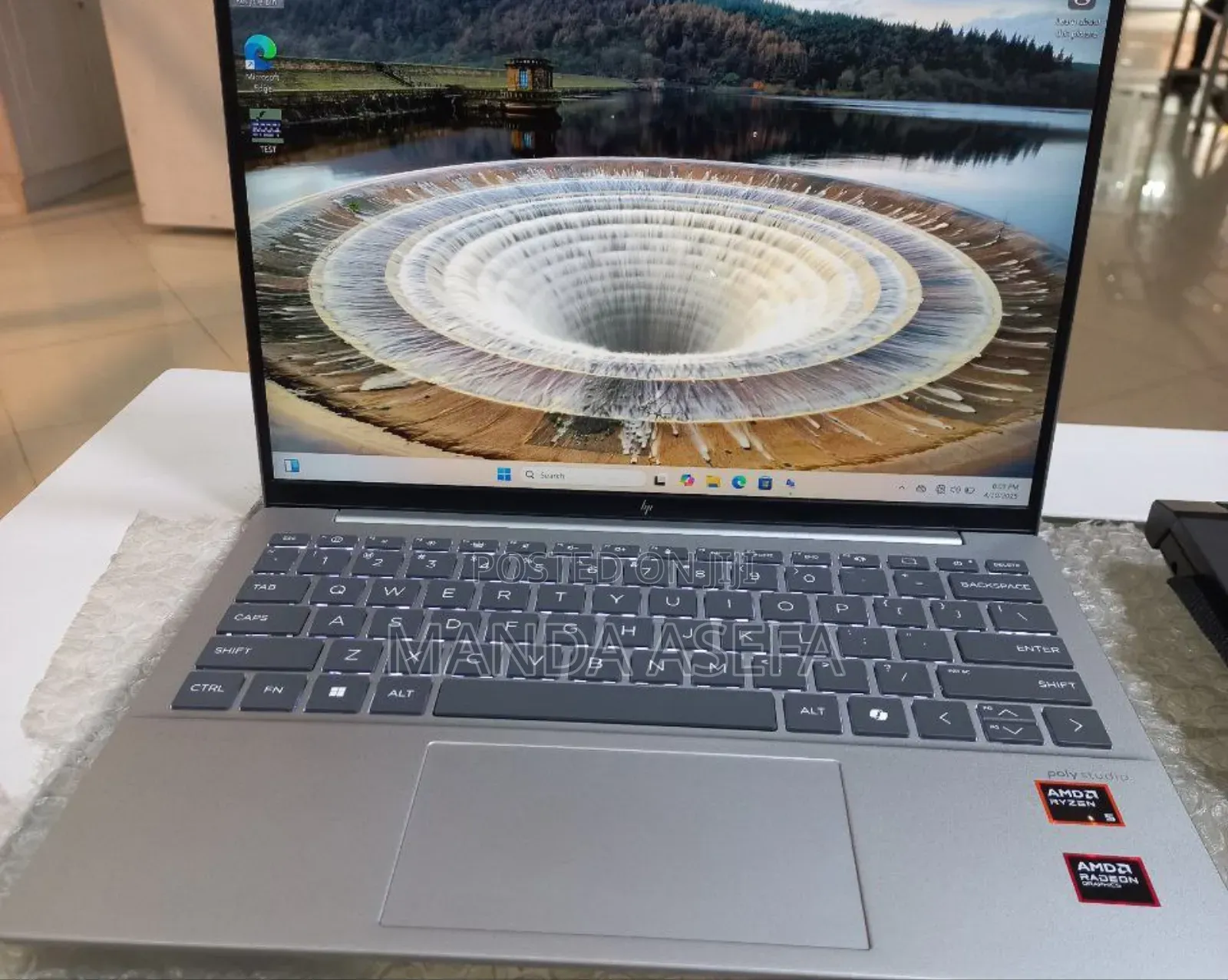 New Laptop HP Pavilion 14 16GB AMD Ryzen 5 SSD 512GB