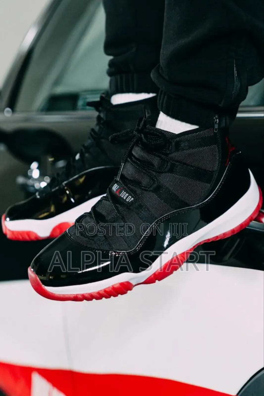 Jordan 11 Black White Red High Master Quality Shoes for You