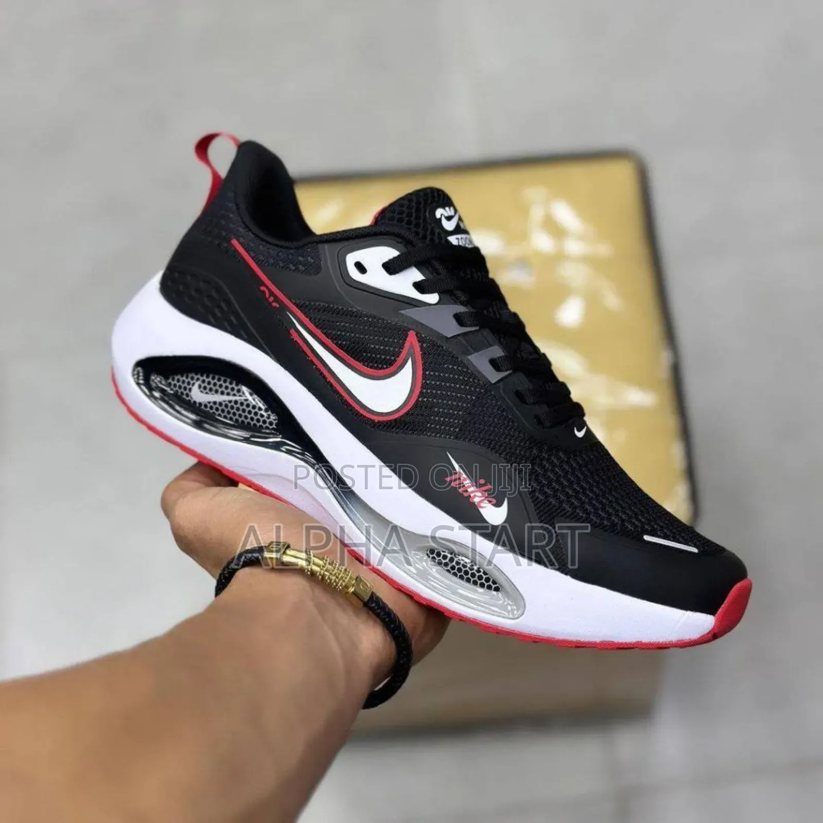 Nike Air Max Zoom 2024 Winflo 10 ‘Black/White/Red’ Shoe