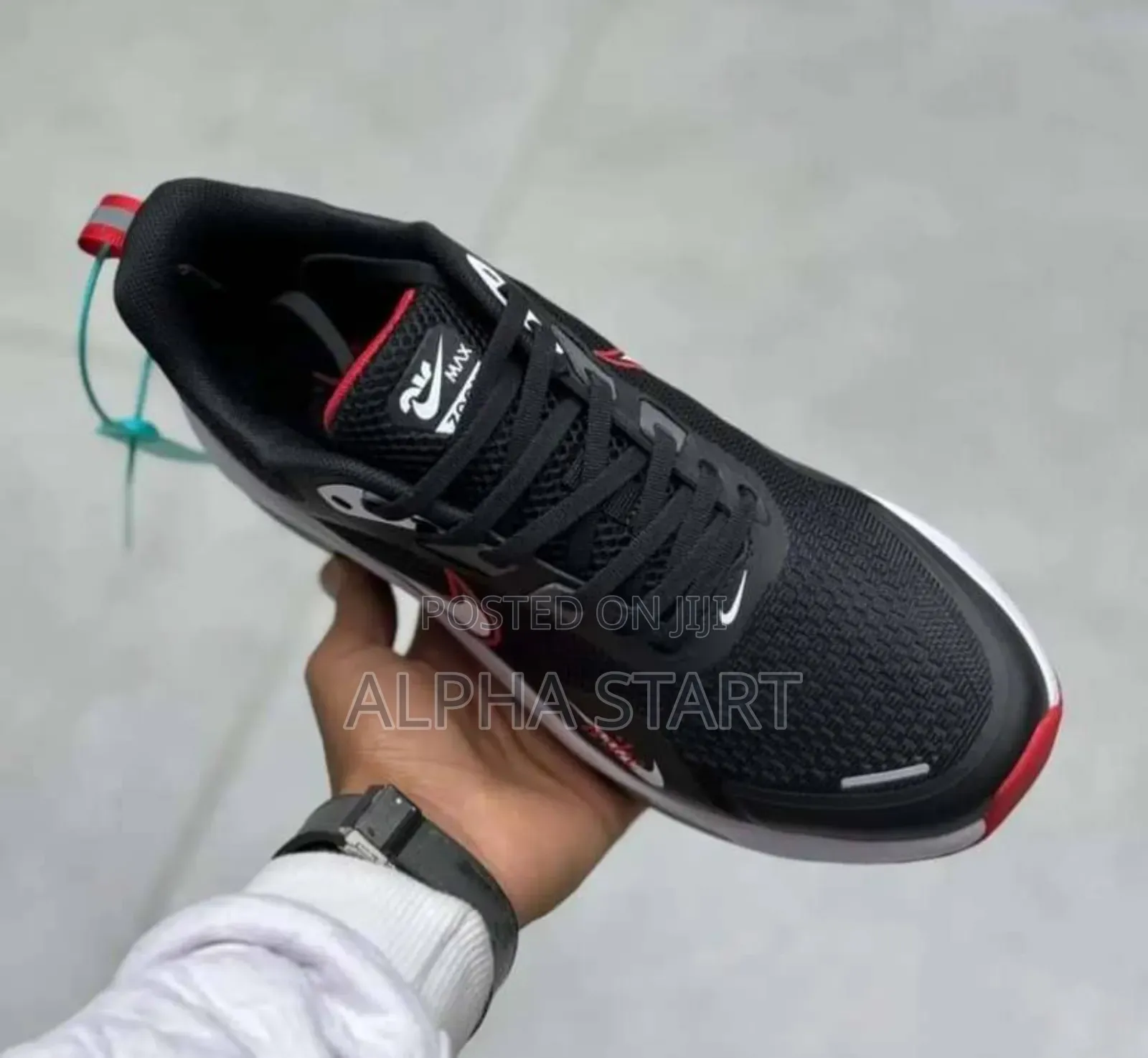 Nike Air Max Zoom 2024 Winflo 10 ‘Black/White/Red’ Shoe