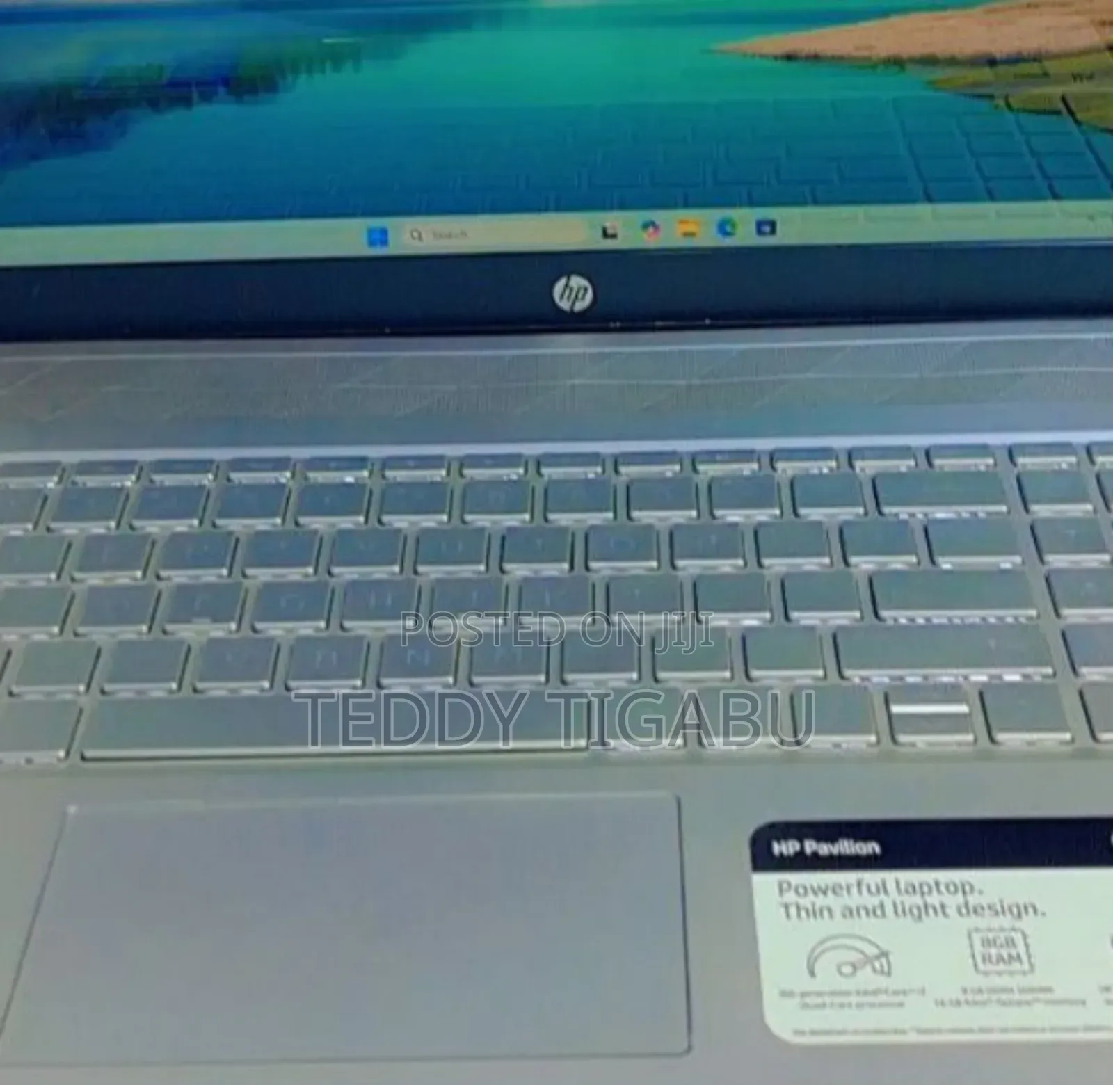 New Laptop HP Pavilion 15 8GB Intel Core I7 SSD 256GB