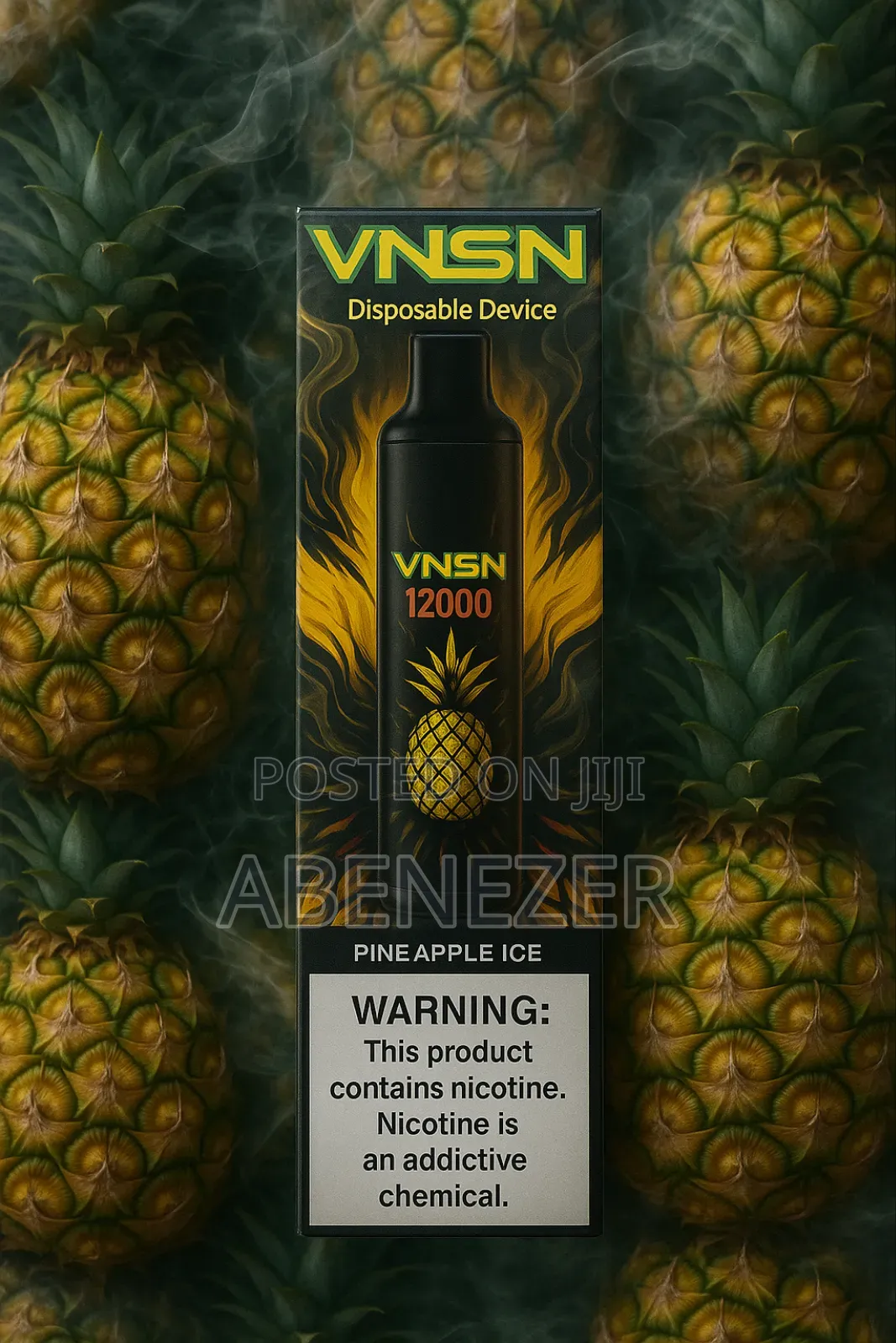 VNSN Vape, Cigarrete, 12000 Puffs