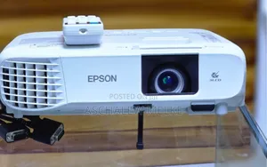 Photo - Brand New Epson Projector 
Has Remote 
Model Name: Eb-X3
