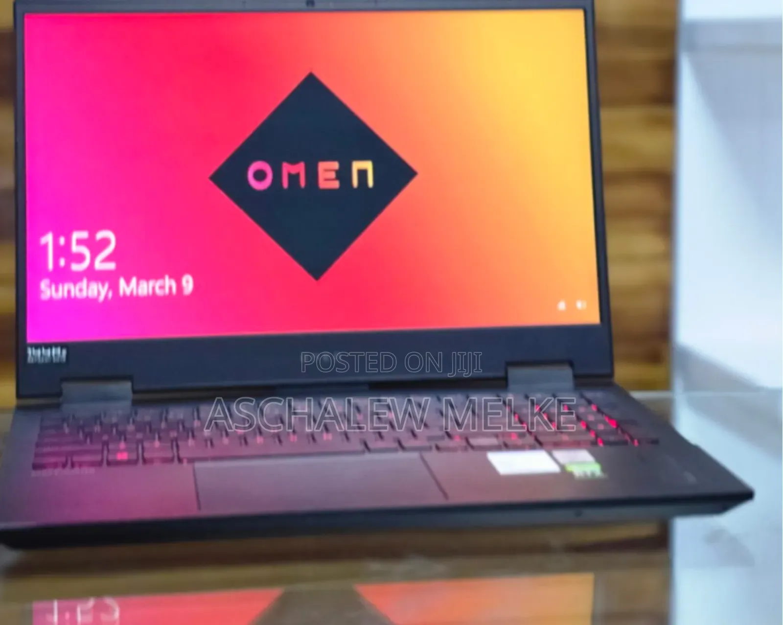 New Laptop HP Omen 15 16GB Intel Core I7 SSD 512GB