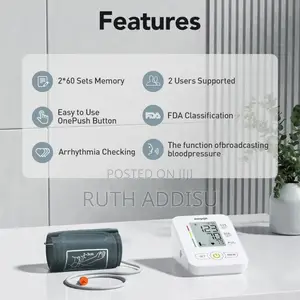 Photo - Blood Pressuer Monitor Digital Bp本人medical Blood Pressure Bp